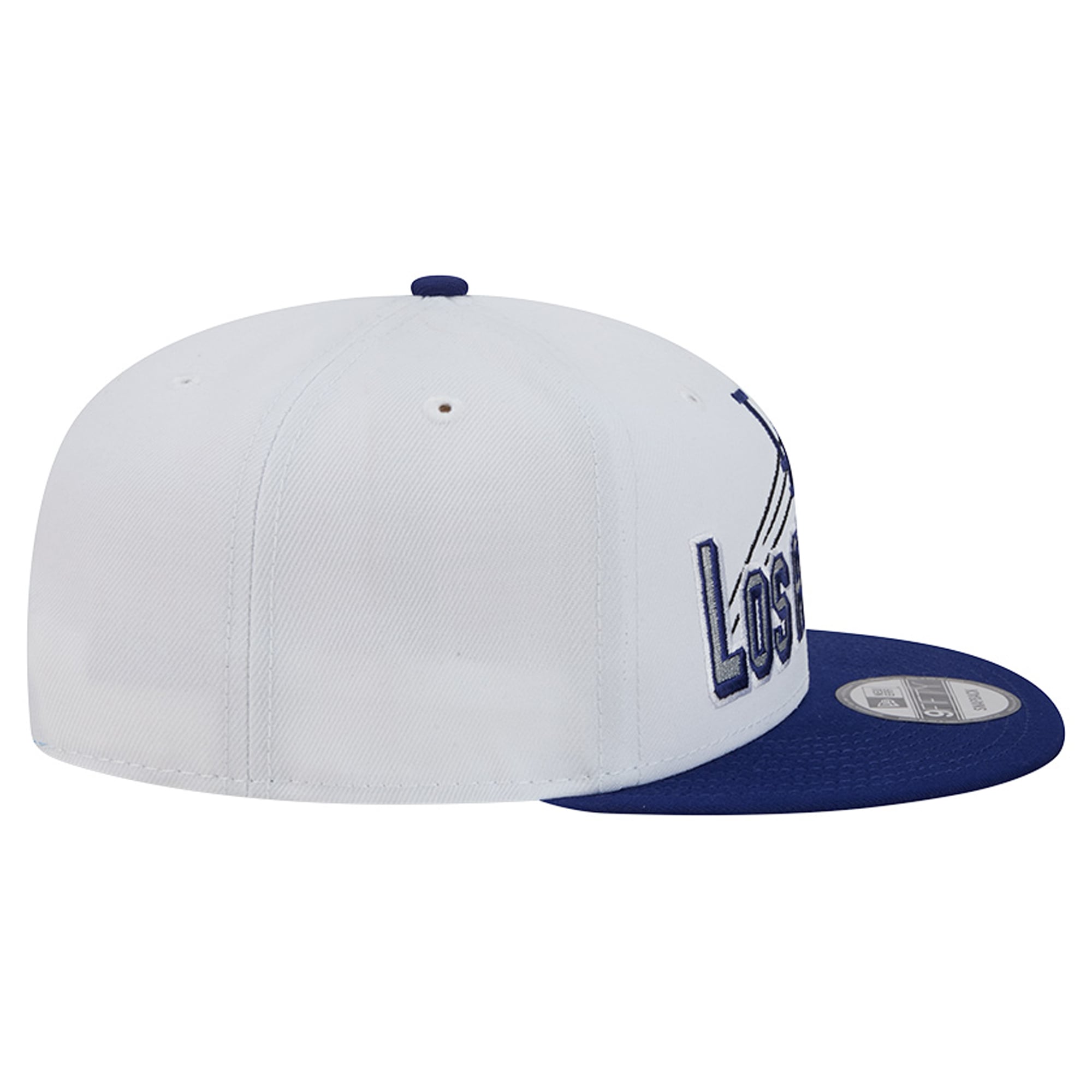 Casquette snapback New Era blanche Los Angeles Dodgers Retro Sweep 9FIFTY pour homme