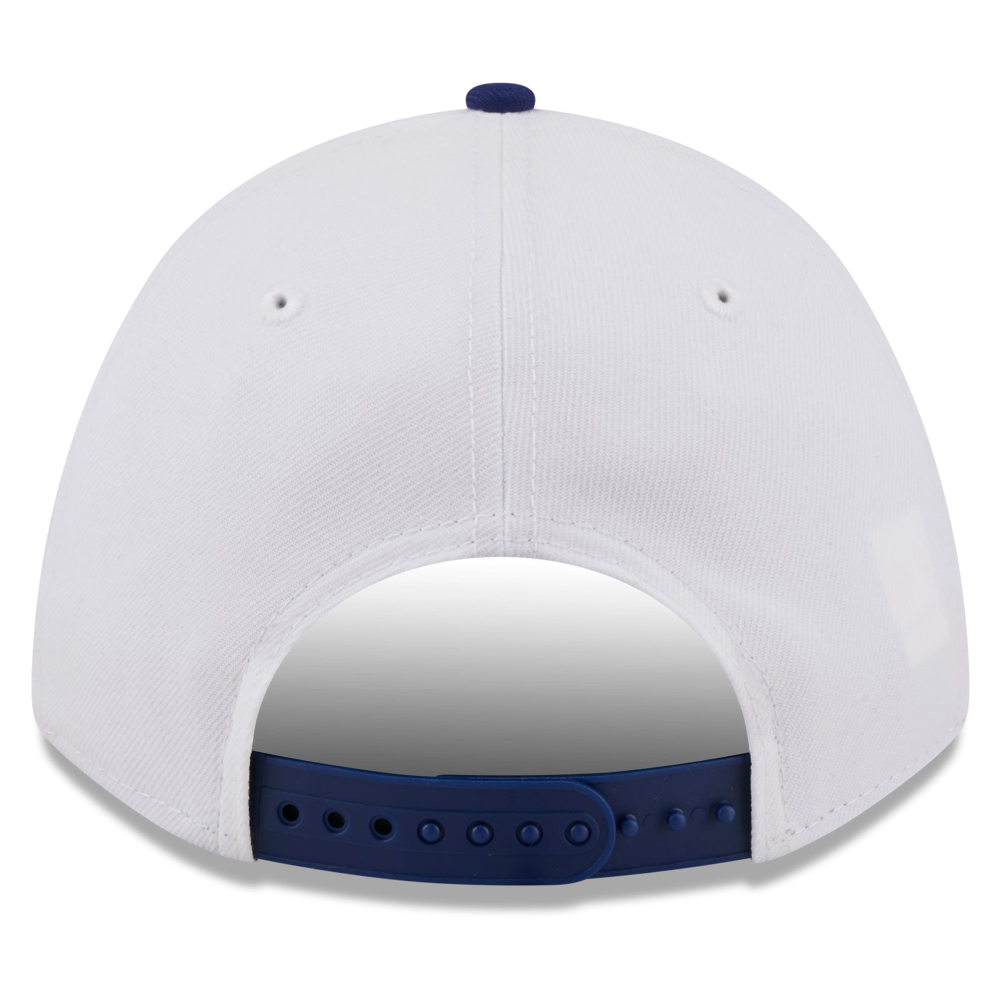 Men's New Era White/Royal Los Angeles Dodgers Loyal 9FORTY M-Crown Adjustable Hat