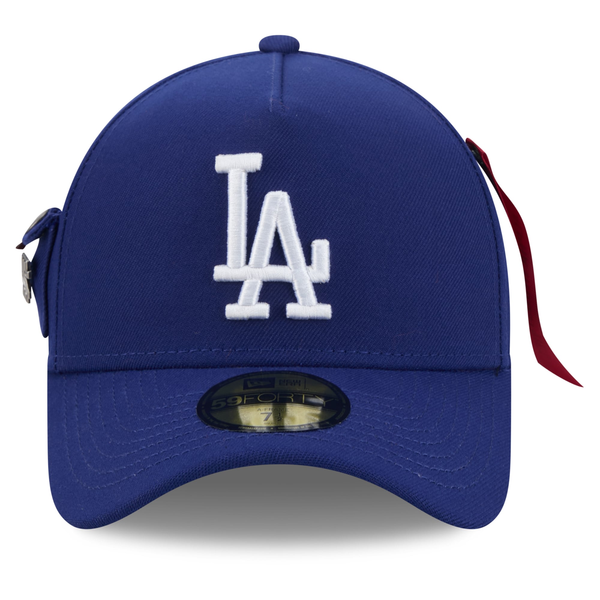 Casquette ajustée New Era x Alpha Industries Royal Los Angeles Dodgers A-Frame 59FORTY pour homme