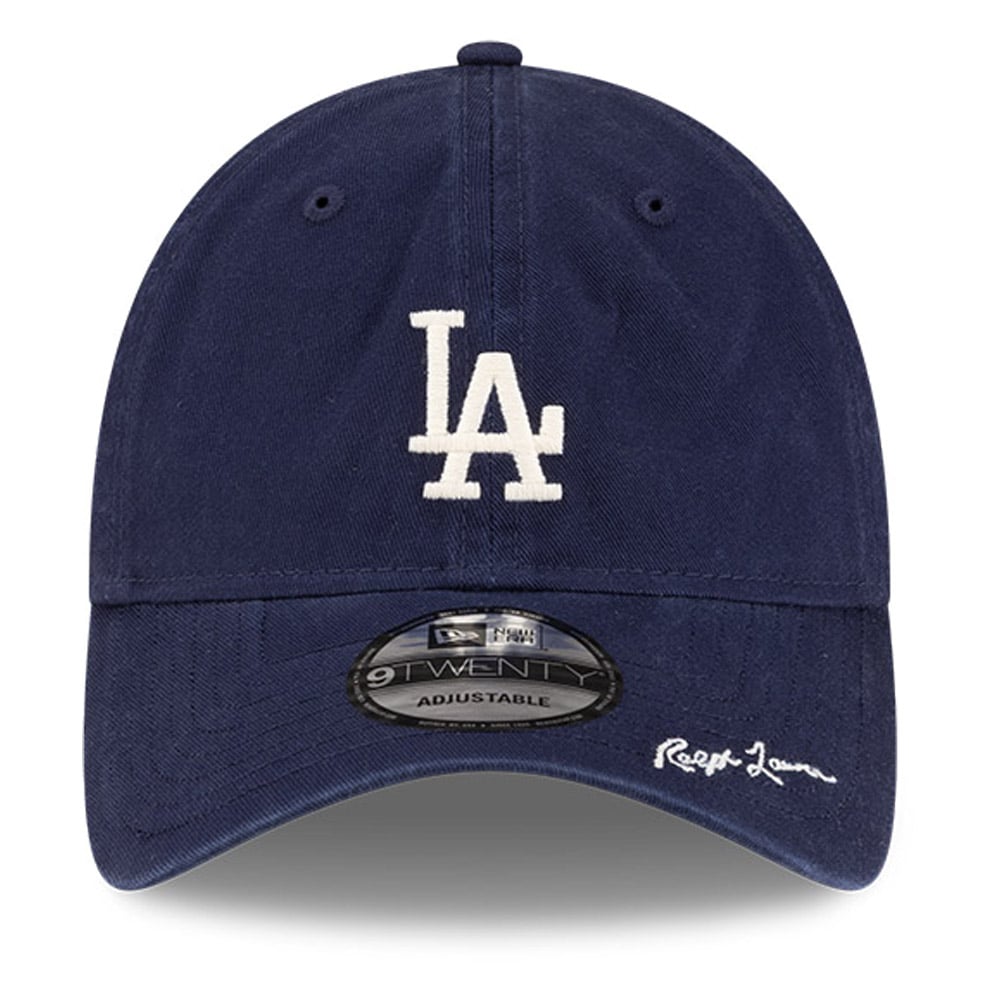 Casquette ajustable New Era x Ralph Lauren bleu marine Los Angeles Dodgers 9TWENTY pour homme