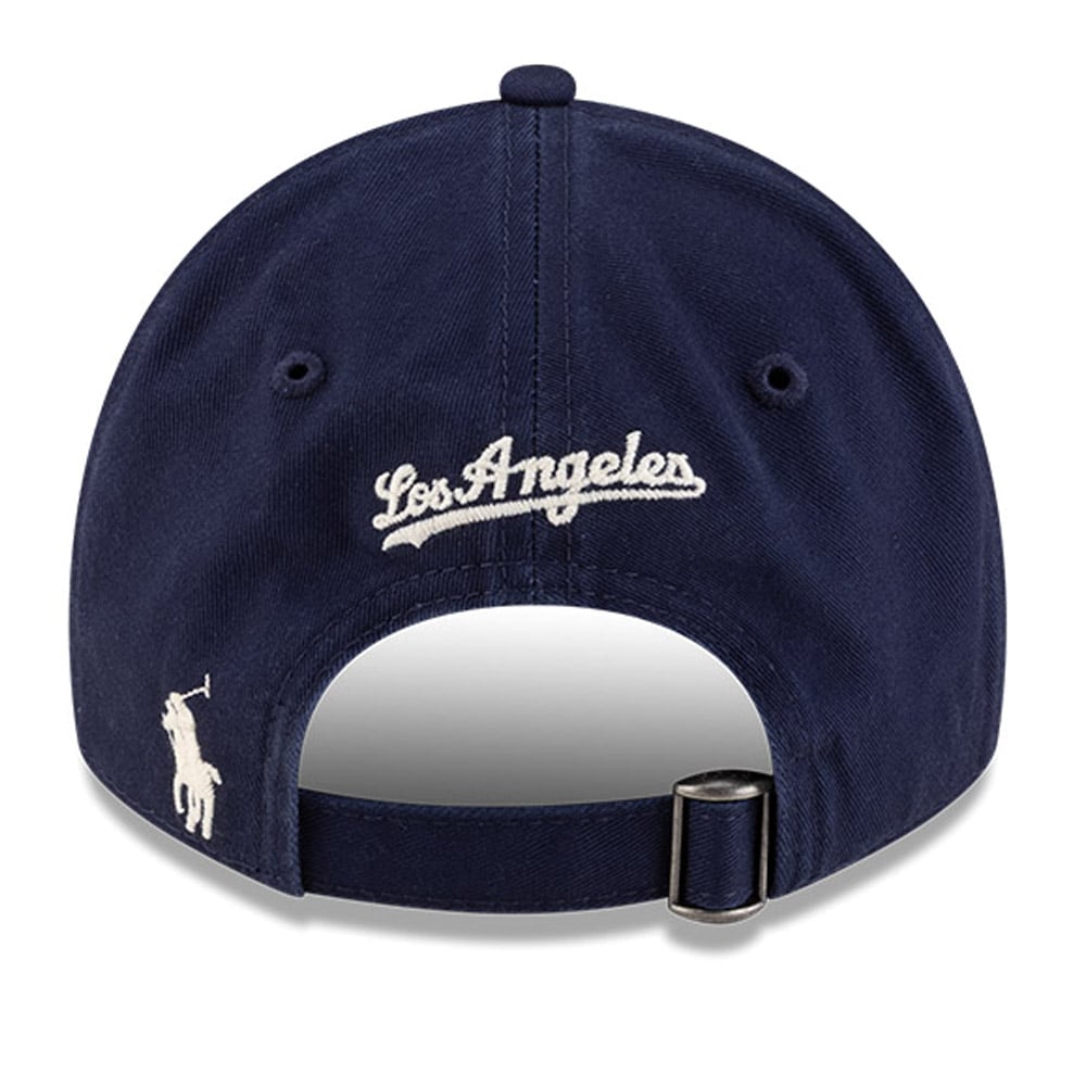 Casquette ajustable New Era x Ralph Lauren bleu marine Los Angeles Dodgers 9TWENTY pour homme