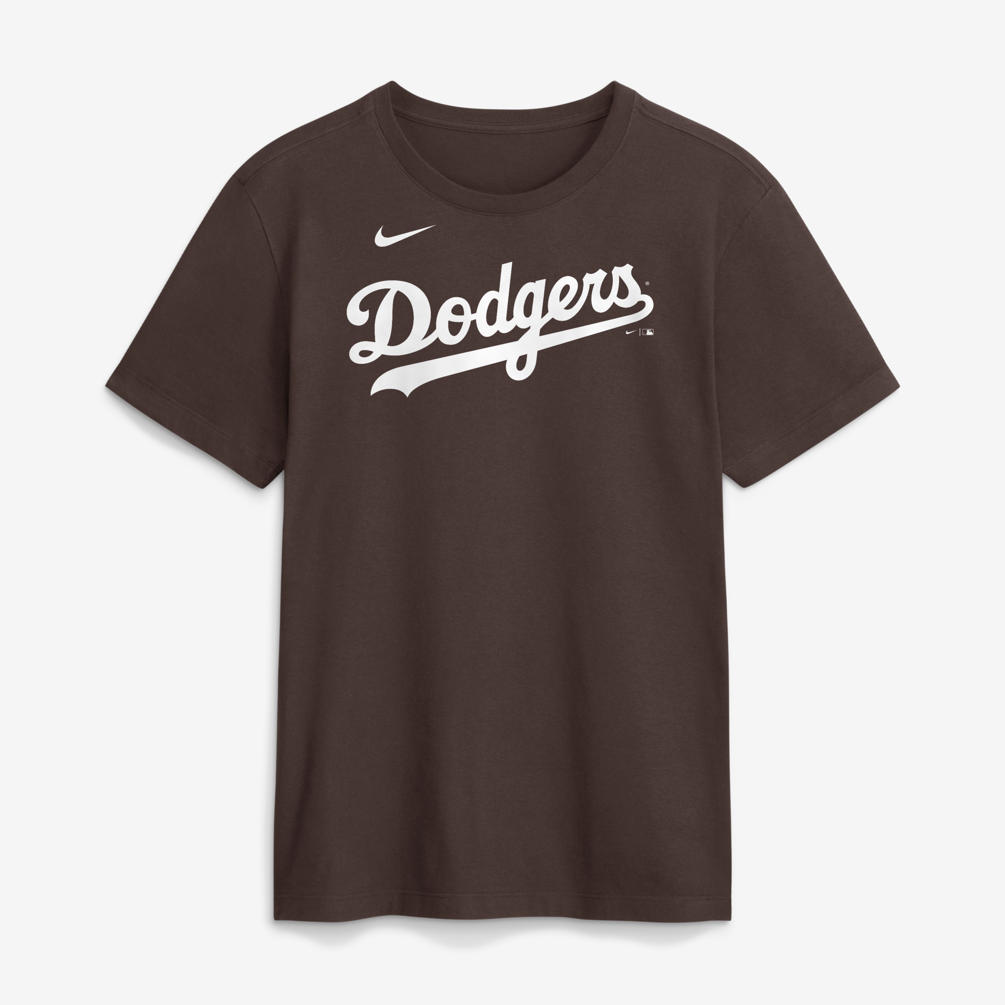 T-shirt Nike Core Cinder marron pour homme des Los Angeles Dodgers