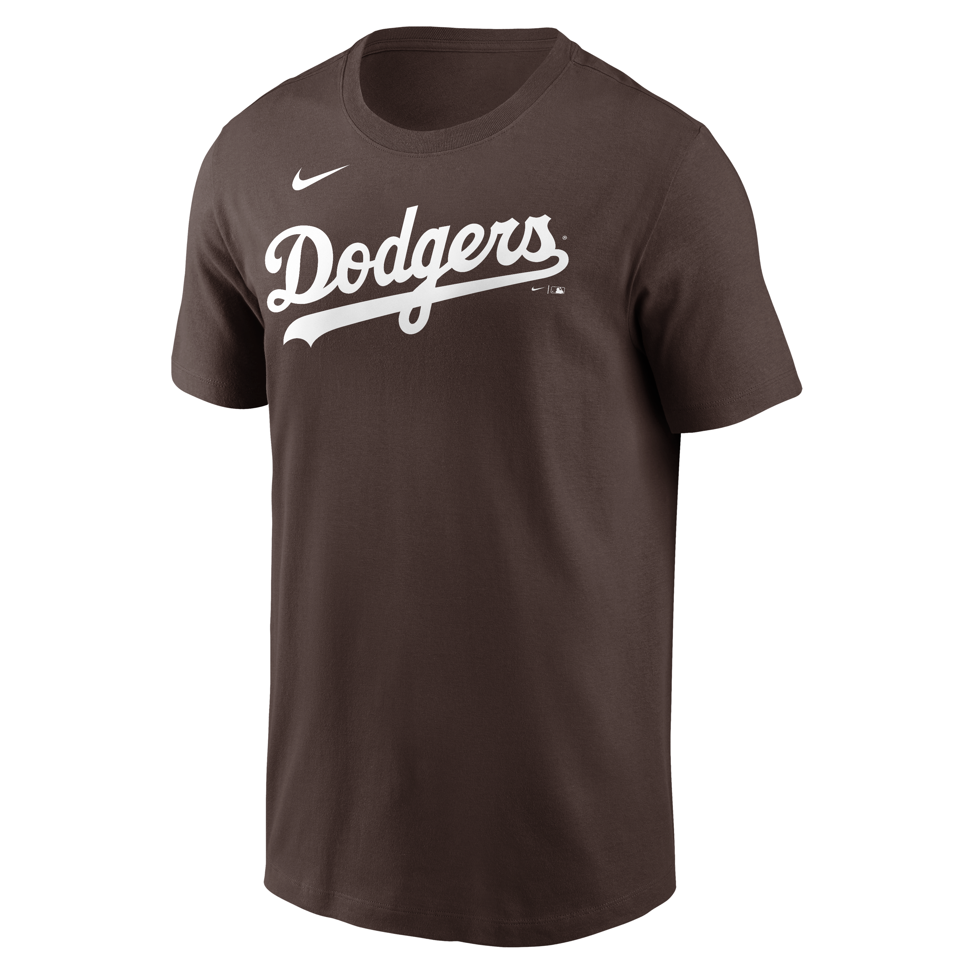 T-shirt Nike Core Cinder marron pour homme des Los Angeles Dodgers