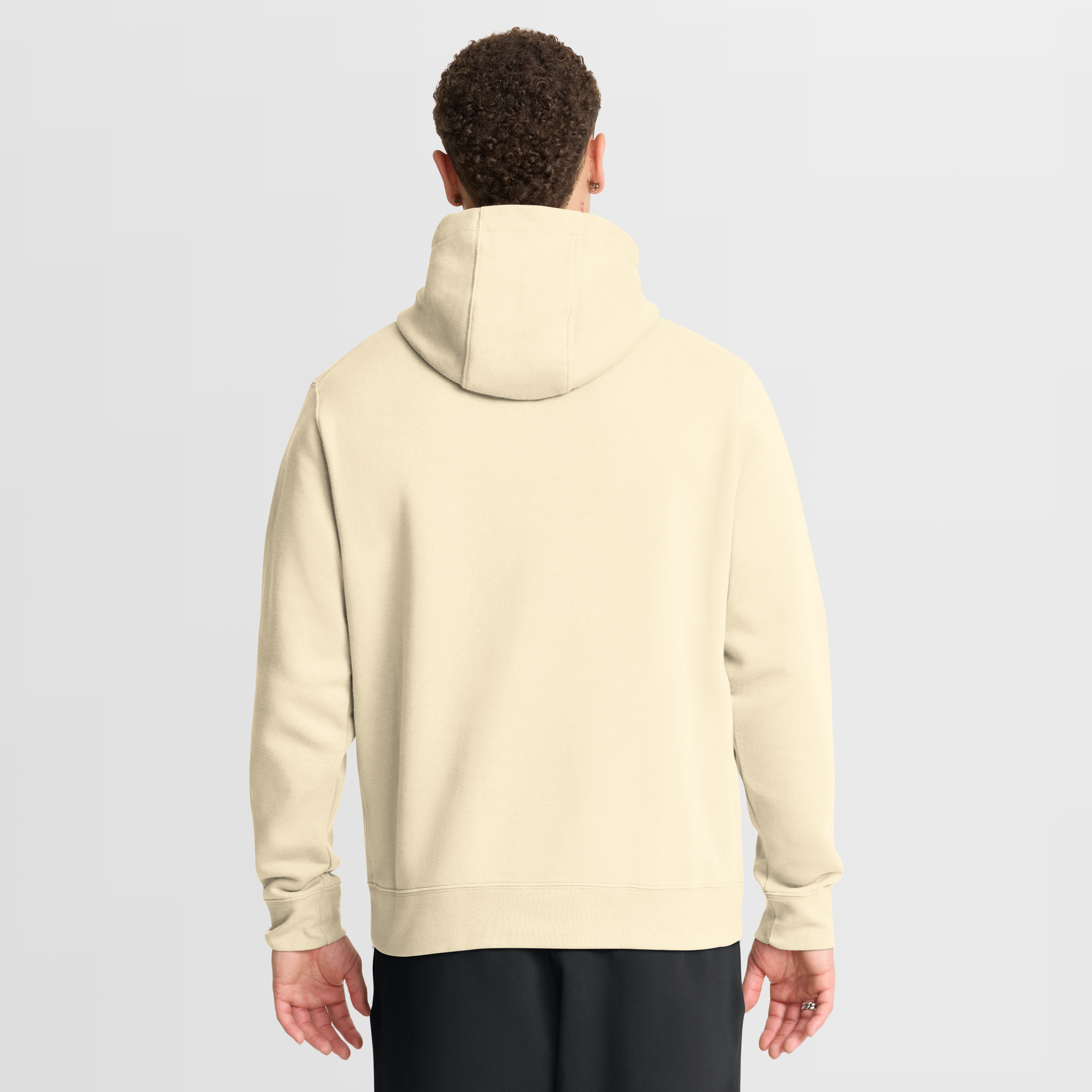 Men's Nike  Cream Los Angeles Dodgers City Connect Club Fleece Pullover Hoodie