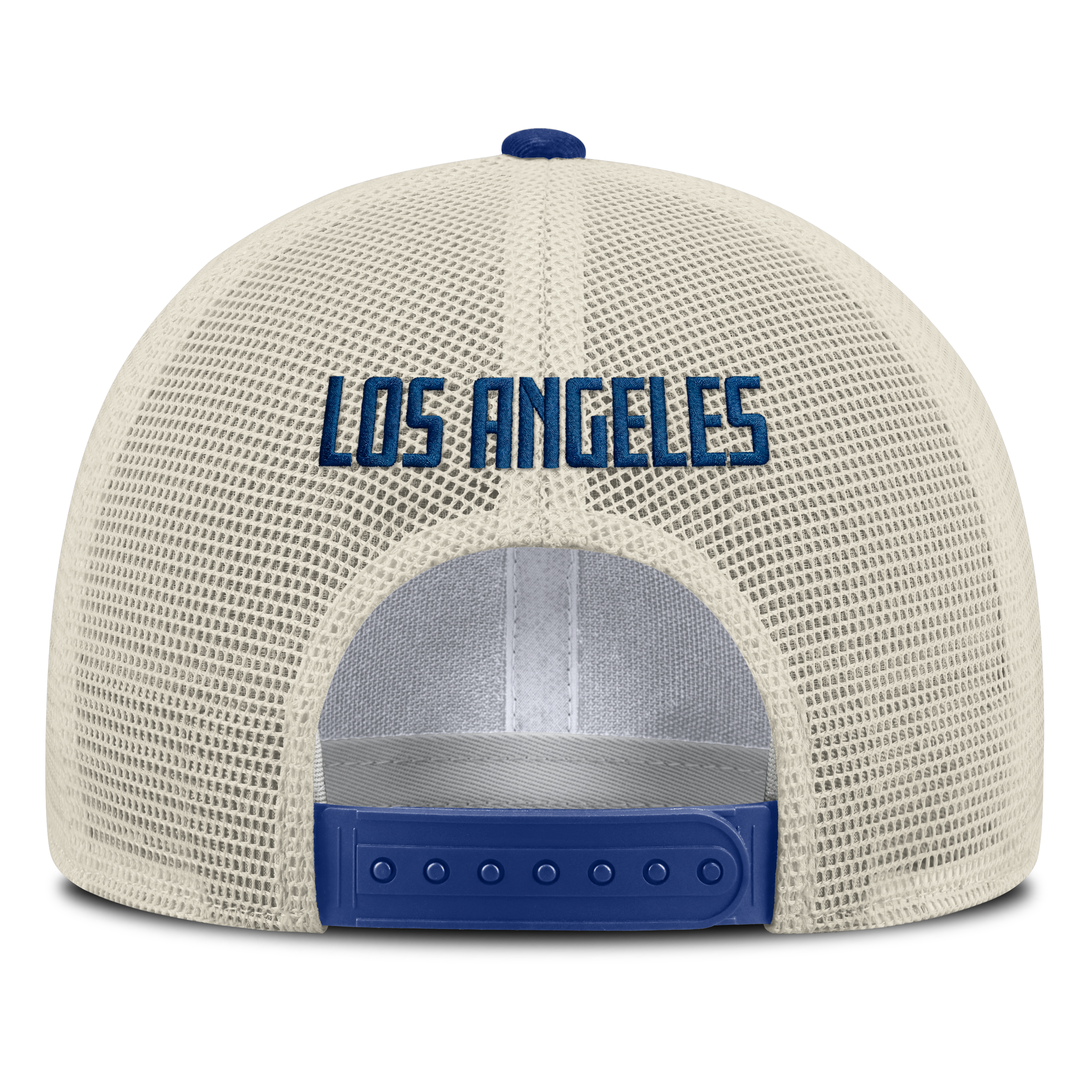 Casquette trucker ajustable Nike kaki Los Angeles Dodgers Cooperstown Rise pour homme