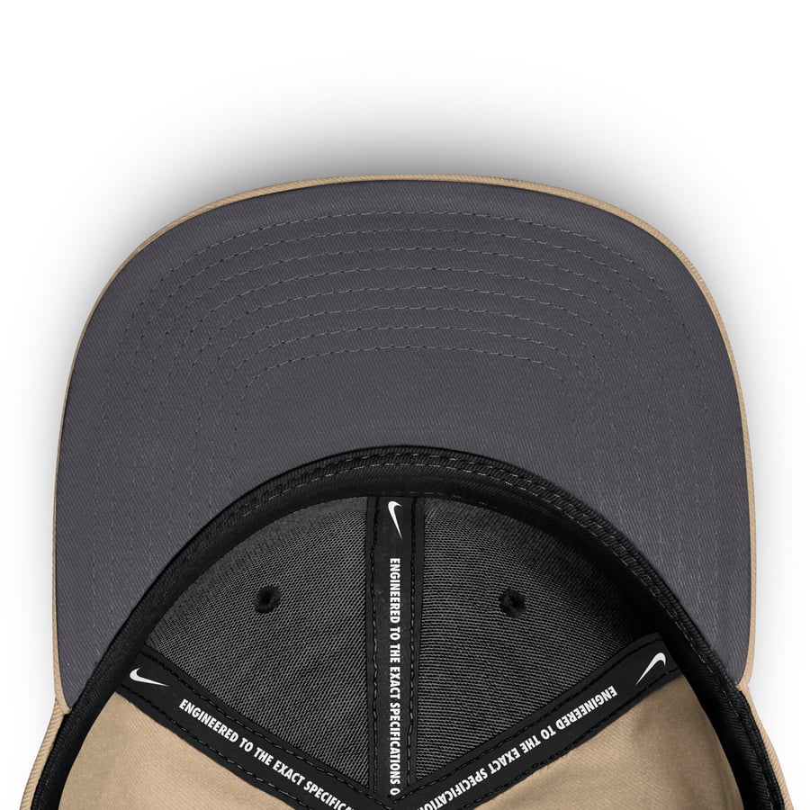 Los Angeles Dodgers Nike Rise Adjustable Hat - Khaki