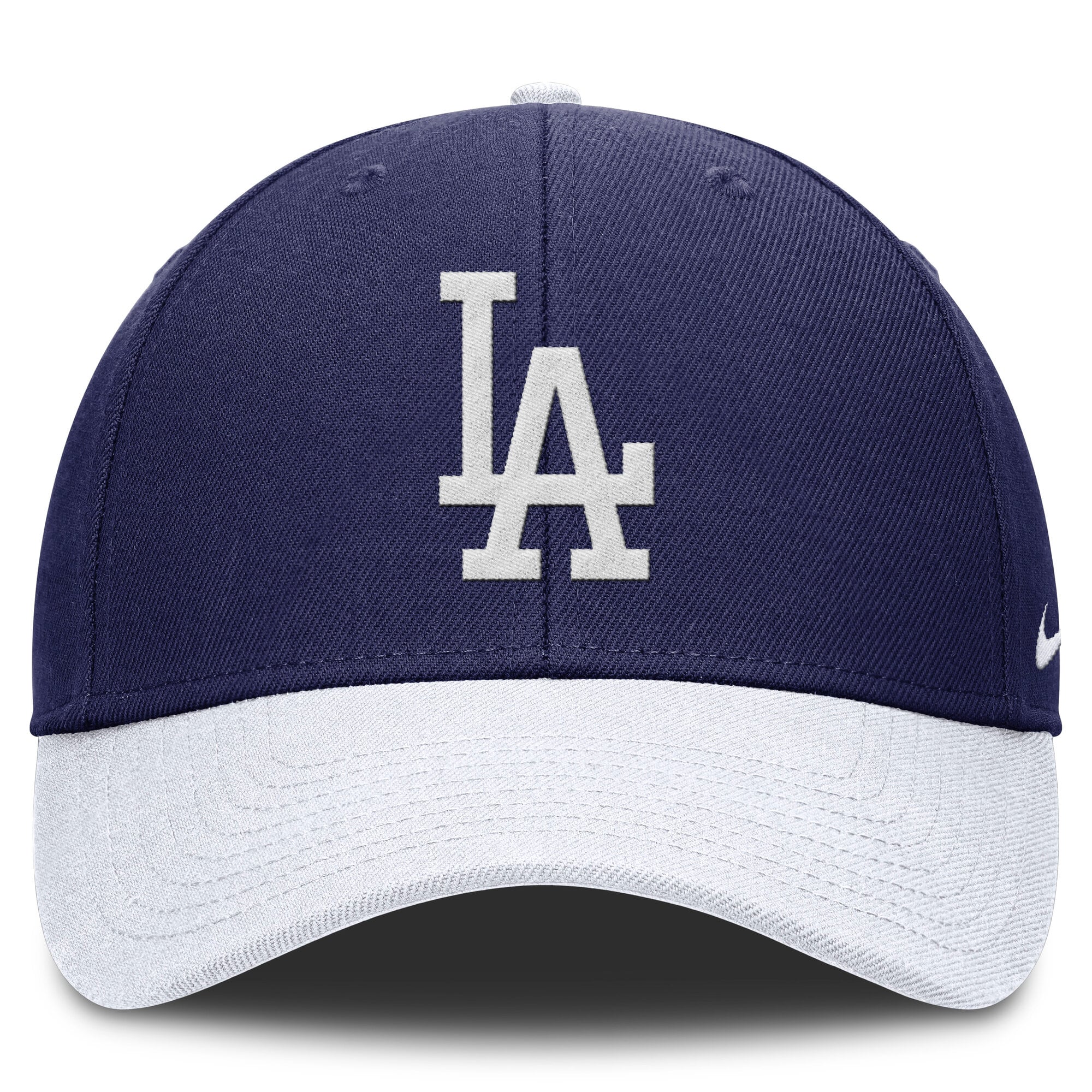 Casquette ajustable Nike Dri-FIT Club bleu marine et blanche Los Angeles Dodgers pour homme