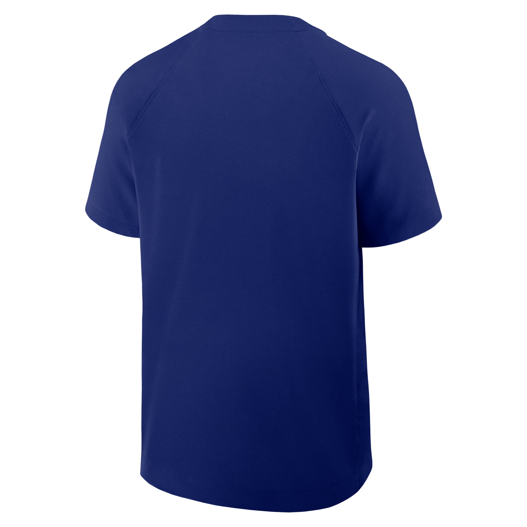 Men's Nike Royal Los Angeles Dodgers Authentic Collection Raglan Short Sleeve Windshirt