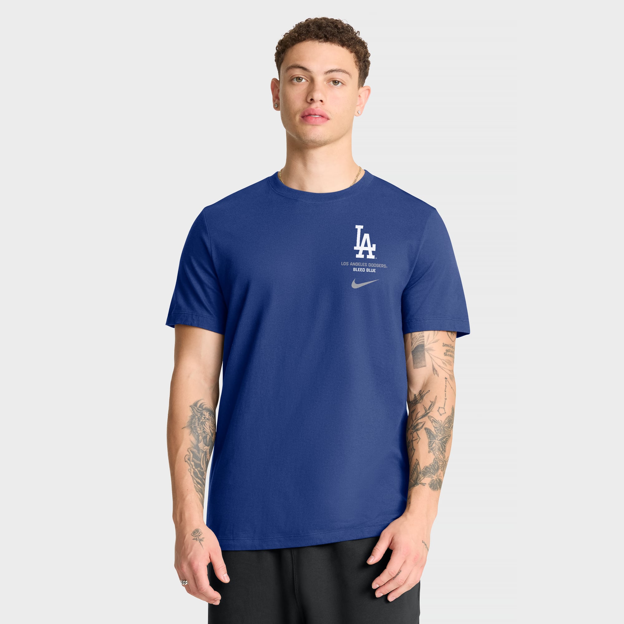 T-shirt Nike Royal Los Angeles Dodgers Primetime Inning pour homme