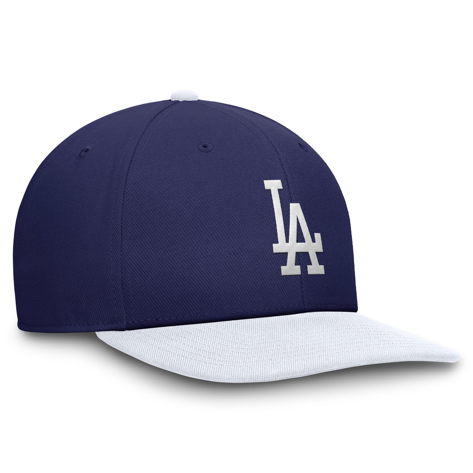 Casquette snapback Nike Pro Dri-FIT Royal/White Los Angeles Dodgers pour homme