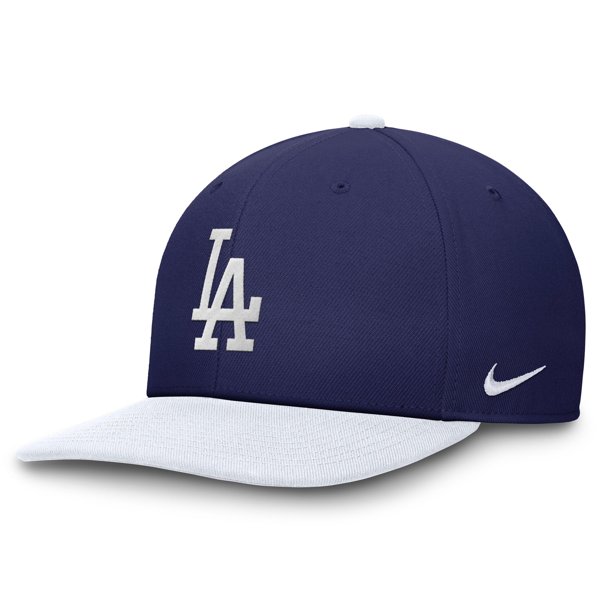 Casquette snapback Nike Pro Dri-FIT Royal/White Los Angeles Dodgers pour homme