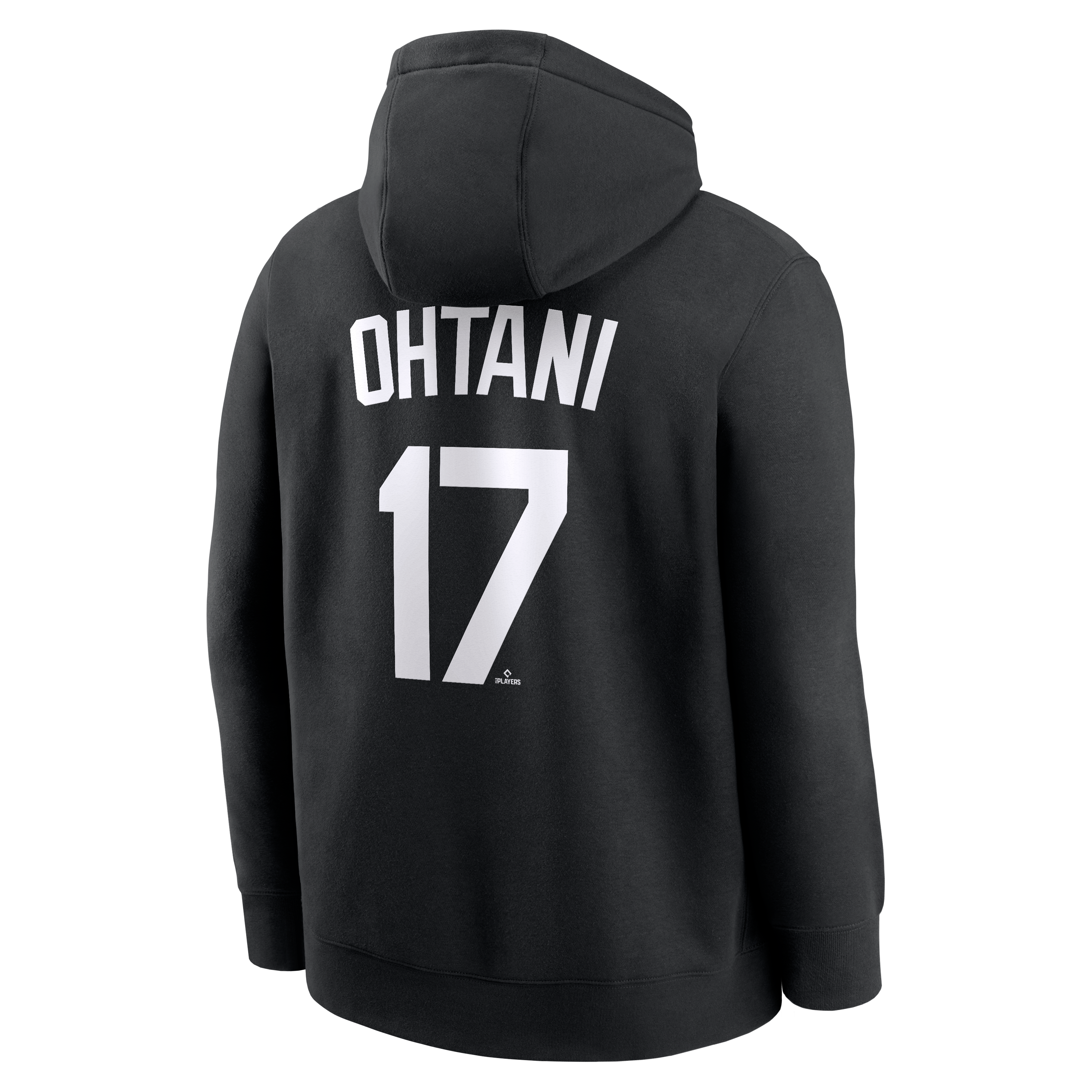 Men's Nike Shohei Ohtani Black Los Angeles Dodgers Player Name & Number Club Pullover Hoodie