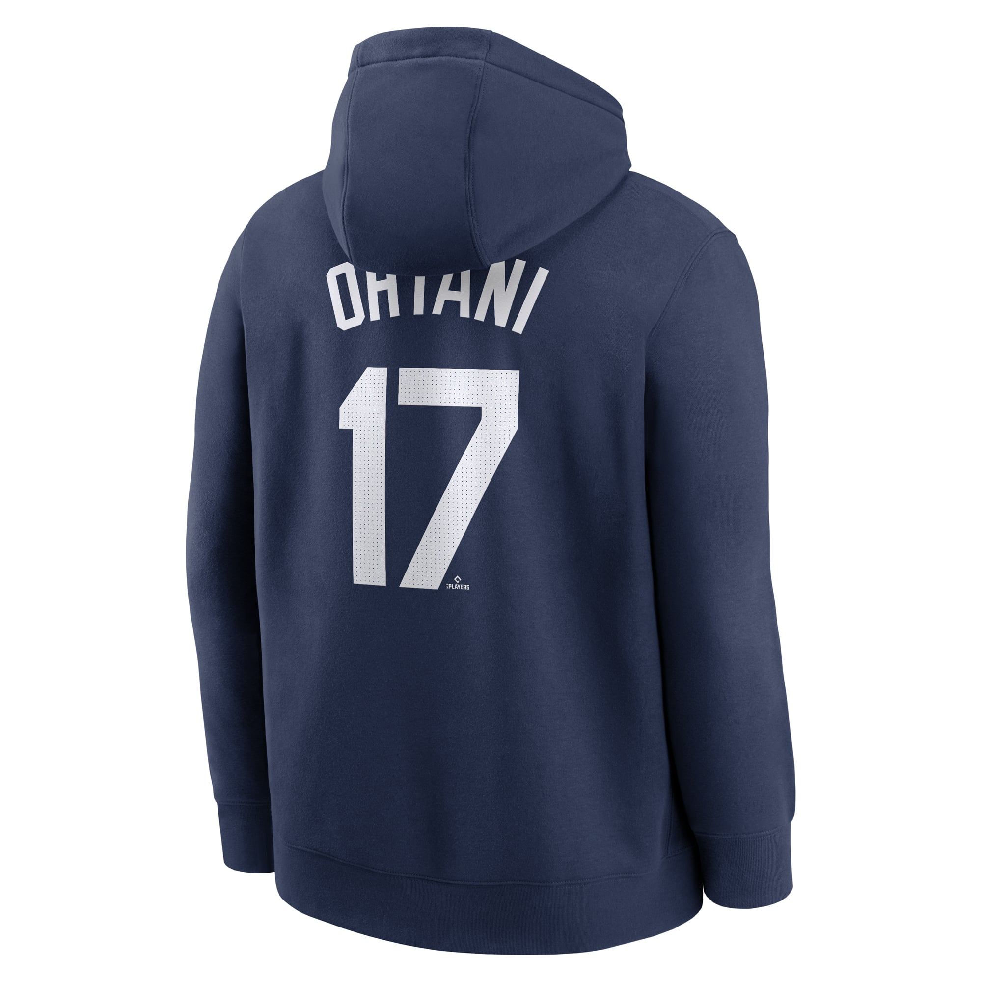 Men's Nike Shohei Ohtani Navy Los Angeles Dodgers Player Name & Number Club Pullover Hoodie