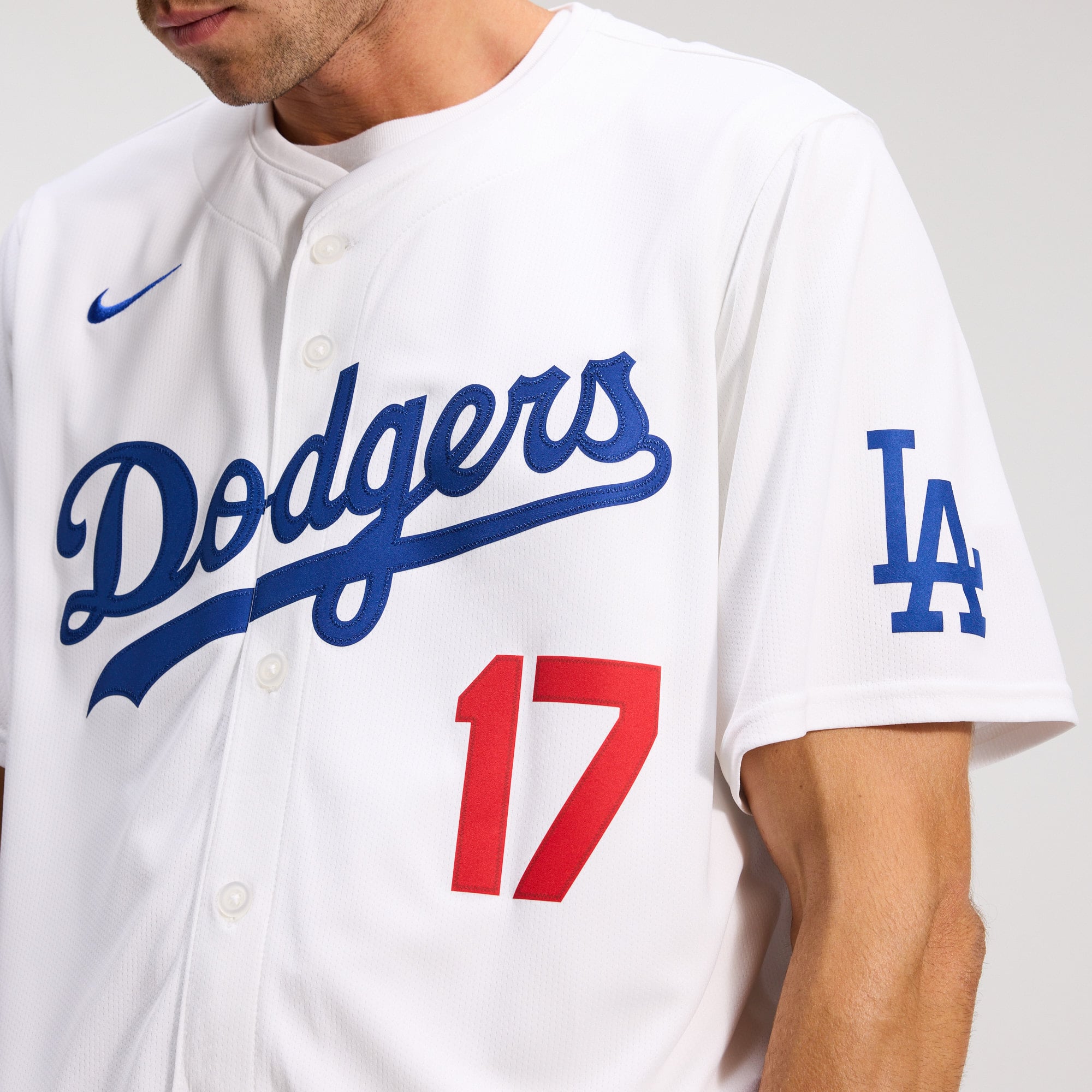 Maillot de joueur Nike Shohei Ohtani pour homme, blanc, édition limitée, domicile des Los Angeles Dodgers