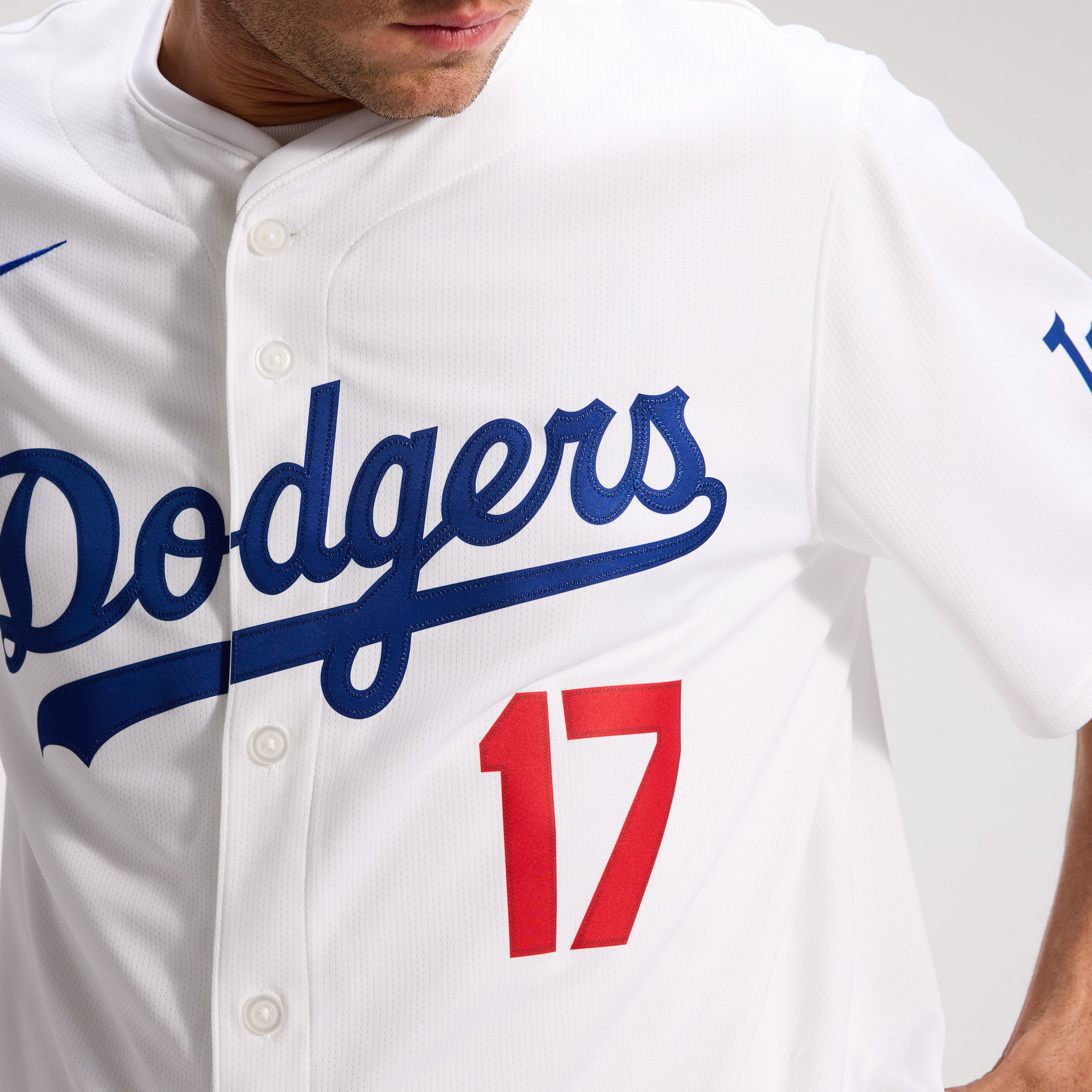 Maillot de joueur Nike Shohei Ohtani pour homme, blanc, édition limitée, domicile des Los Angeles Dodgers