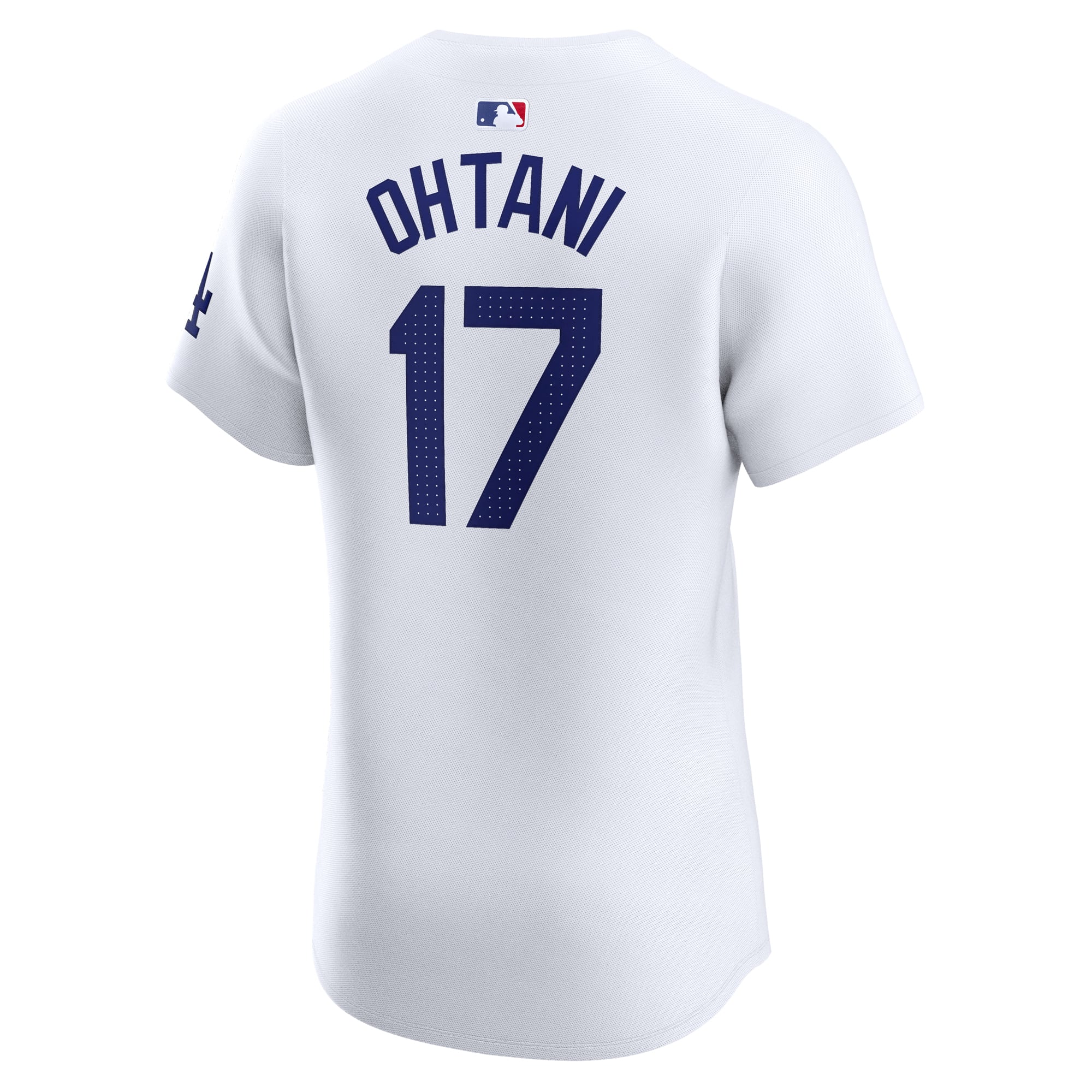 Maillot Nike Shohei Ohtani pour homme, blanc, Los Angeles Dodgers, domicile, Vapor Premier Elite Player
