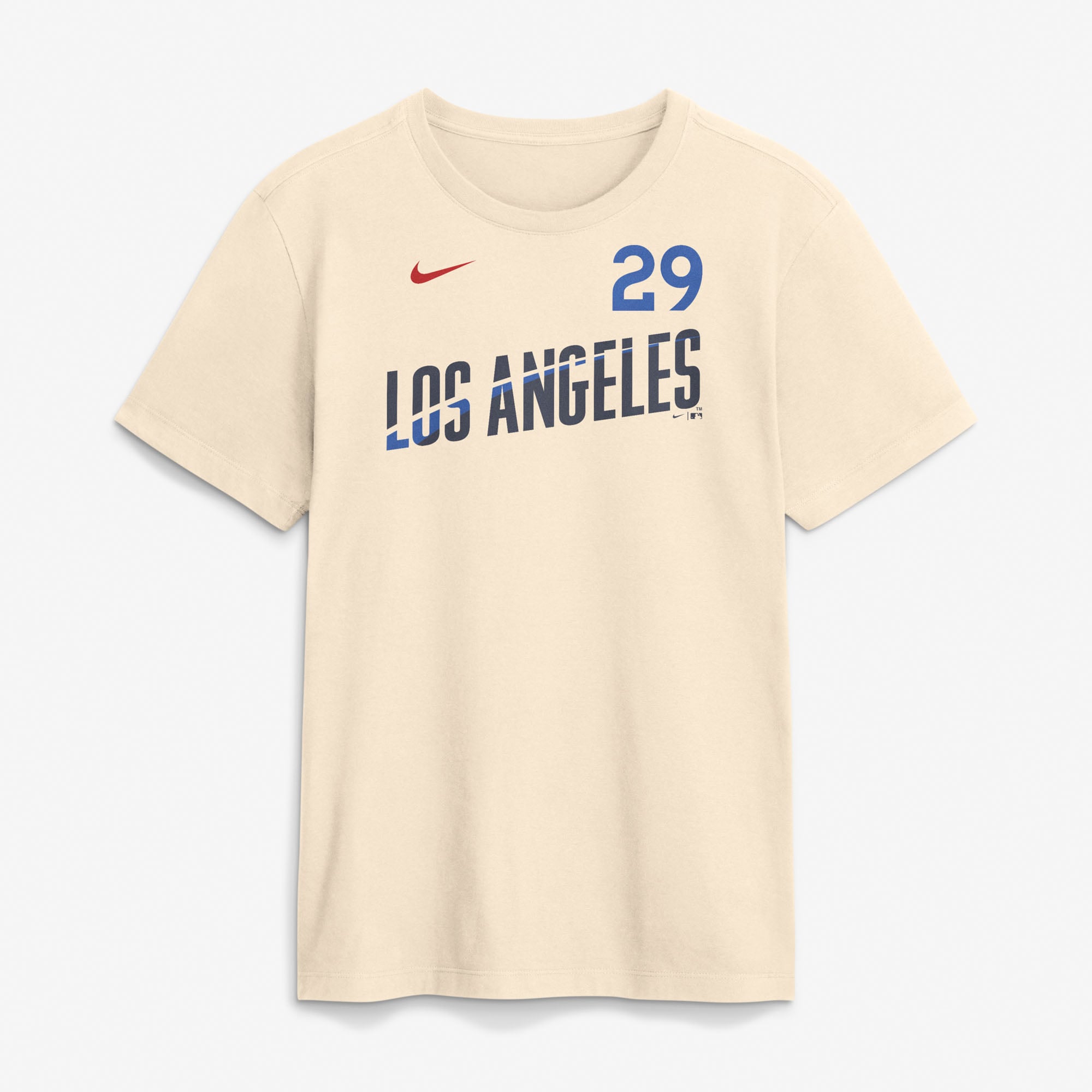 Men's Nike Tarik Skubal Cream Los Angeles Dodgers City Connect Name & Number T-Shirt
