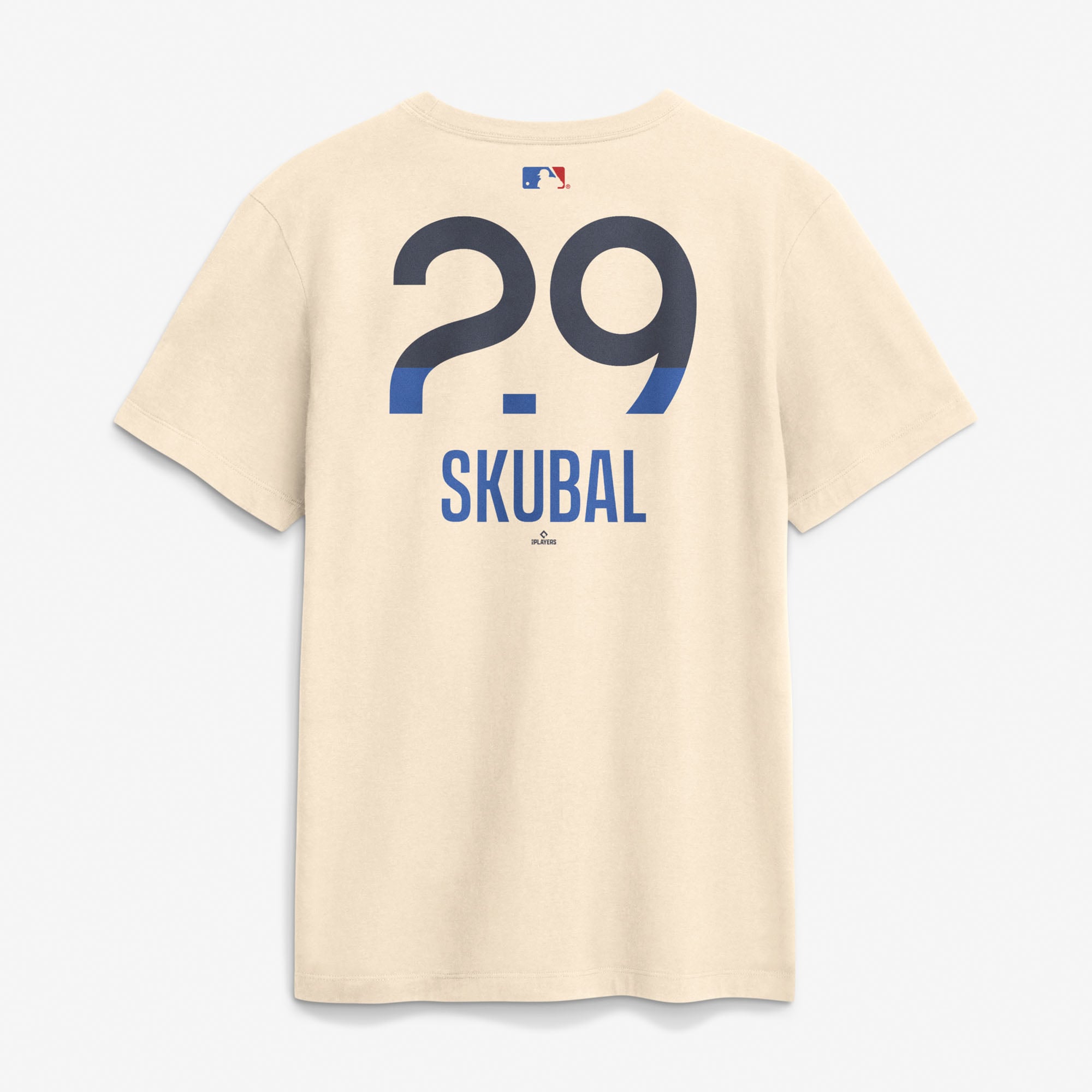 Men's Nike Tarik Skubal Cream Los Angeles Dodgers City Connect Name & Number T-Shirt