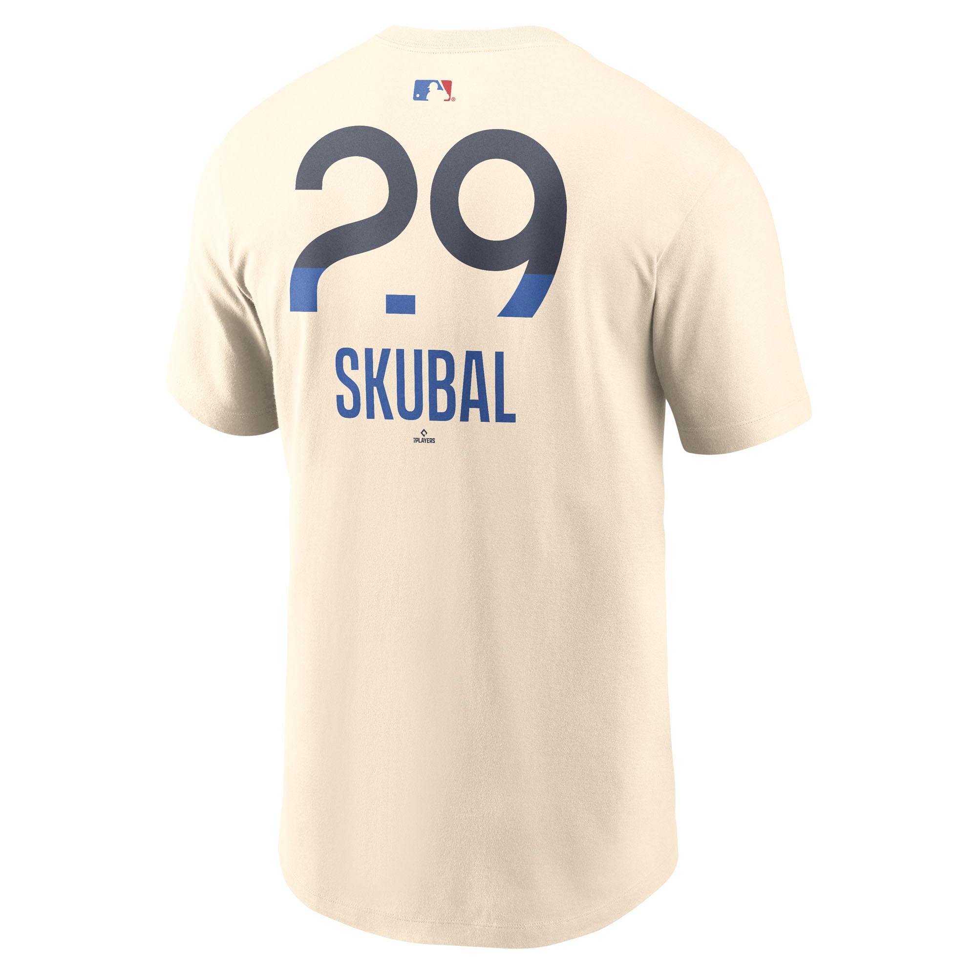 Men's Nike Tarik Skubal Cream Los Angeles Dodgers City Connect Name & Number T-Shirt