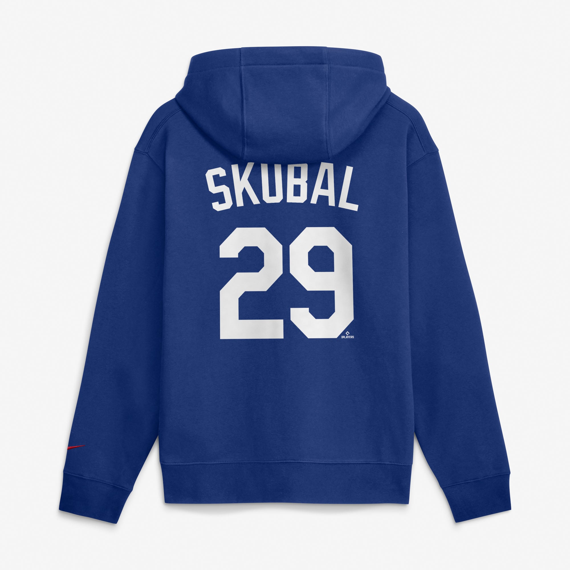 Men's Nike Tarik Skubal Royal Los Angeles Dodgers Home Name & Number Club Fleece Hoodie