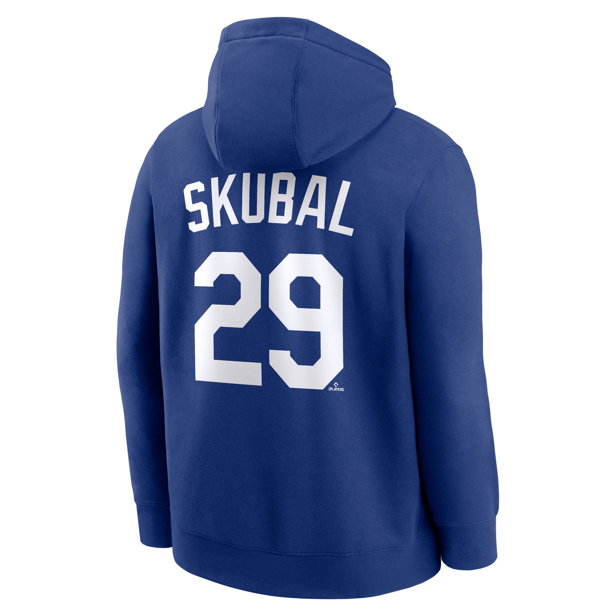 Men's Nike Tarik Skubal Royal Los Angeles Dodgers Home Name & Number Club Fleece Hoodie