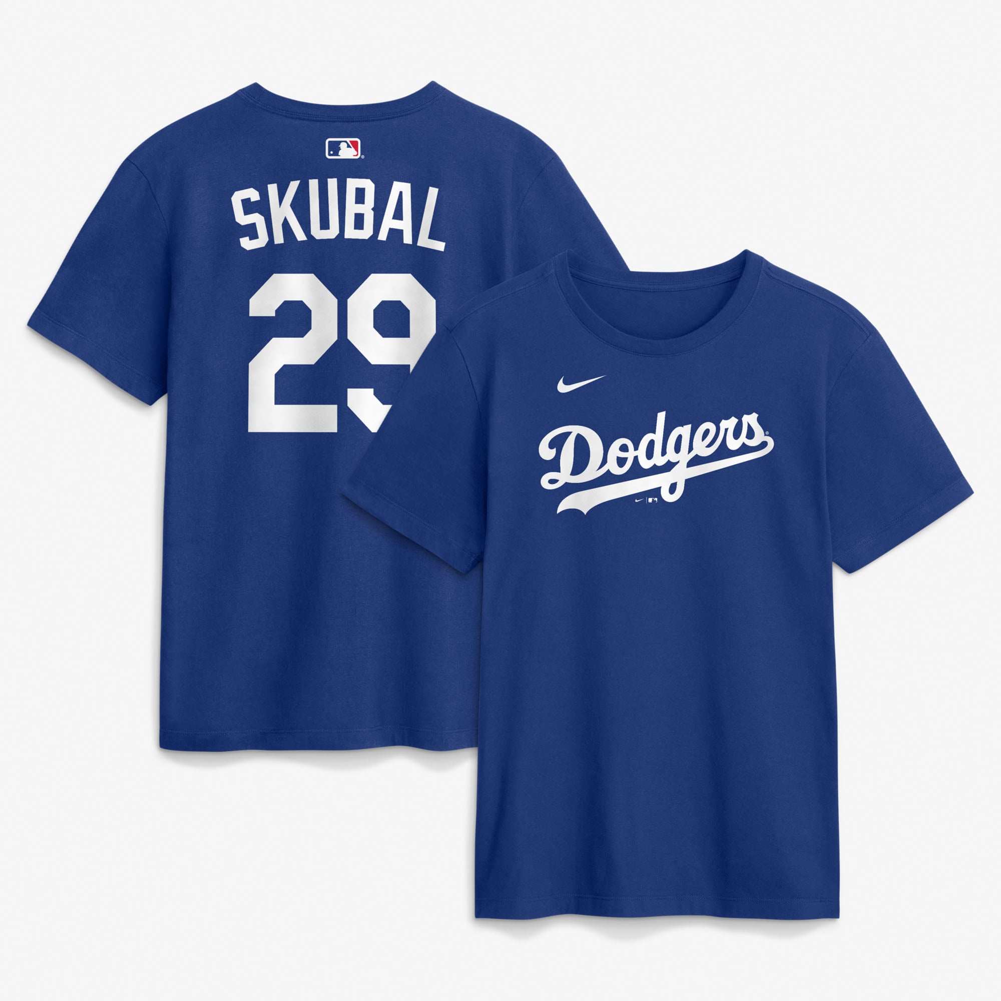 Men's Nike Tarik Skubal Royal Los Angeles Dodgers Name & Number T-Shirt