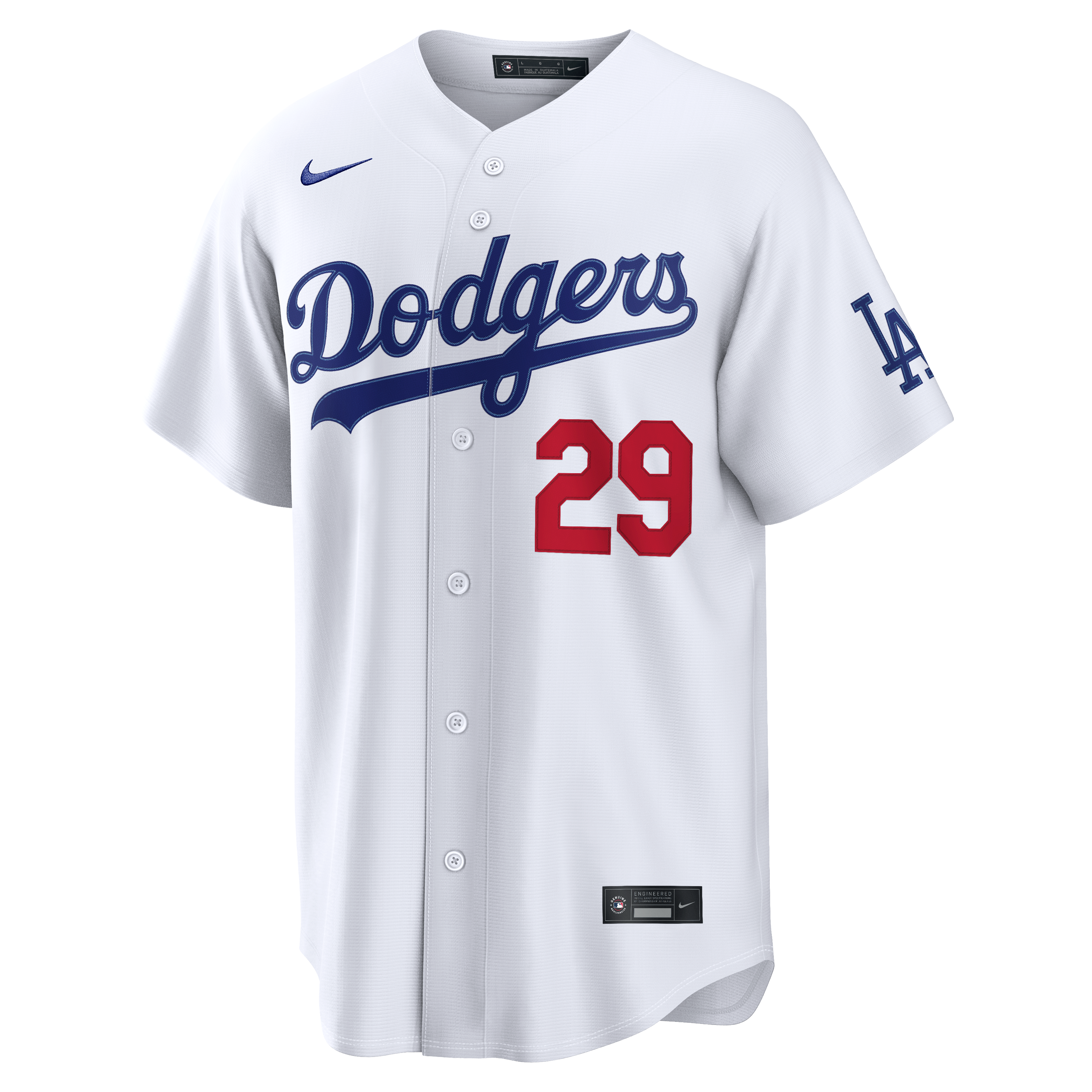 Men's Nike Tarik Skubal White Los Angeles Dodgers Home Stadium Jersey