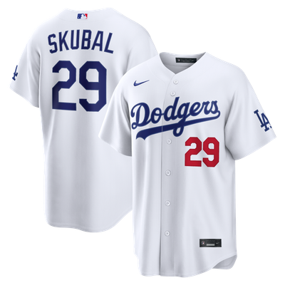 Tarik Skubal Los Angeles Dodgers Nike Home Stadium Jersey - White