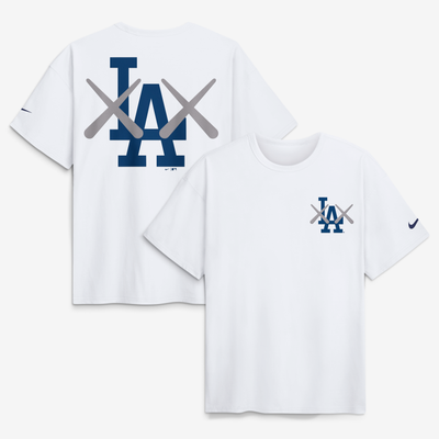 Los Angeles Dodgers Nike x KAWS Elevated Max90 T-Shirt - White