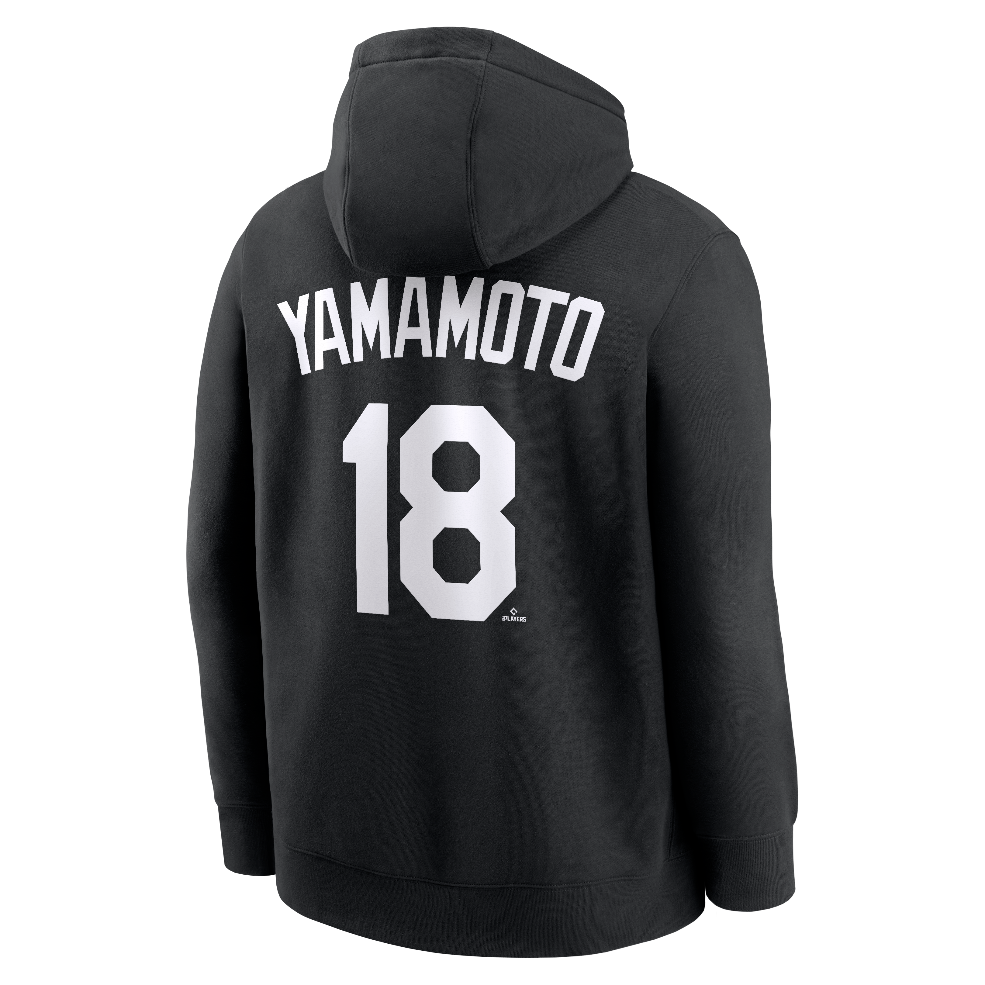 Sweat à capuche en polaire Nike Yoshinobu Yamamoto noir Los Angeles Dodgers Club pour homme