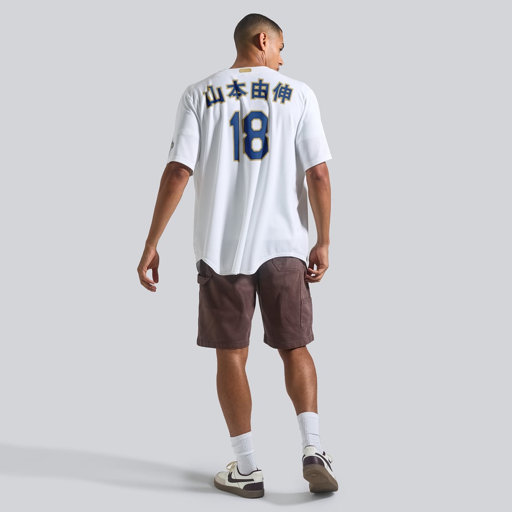 メンズ Nike 山本由伸 ホワイト ロサンゼルス・ドジャース 2026 