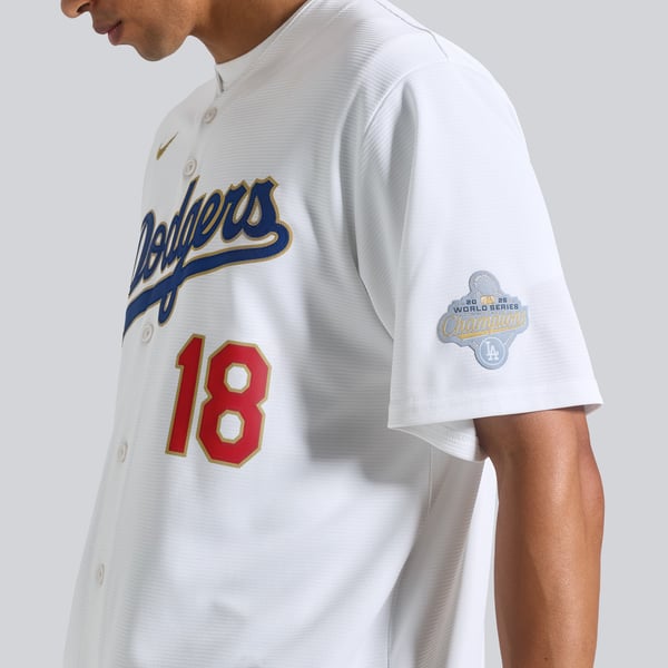 メンズ Nike 山本由伸 ホワイト ロサンゼルス・ドジャース 2026 