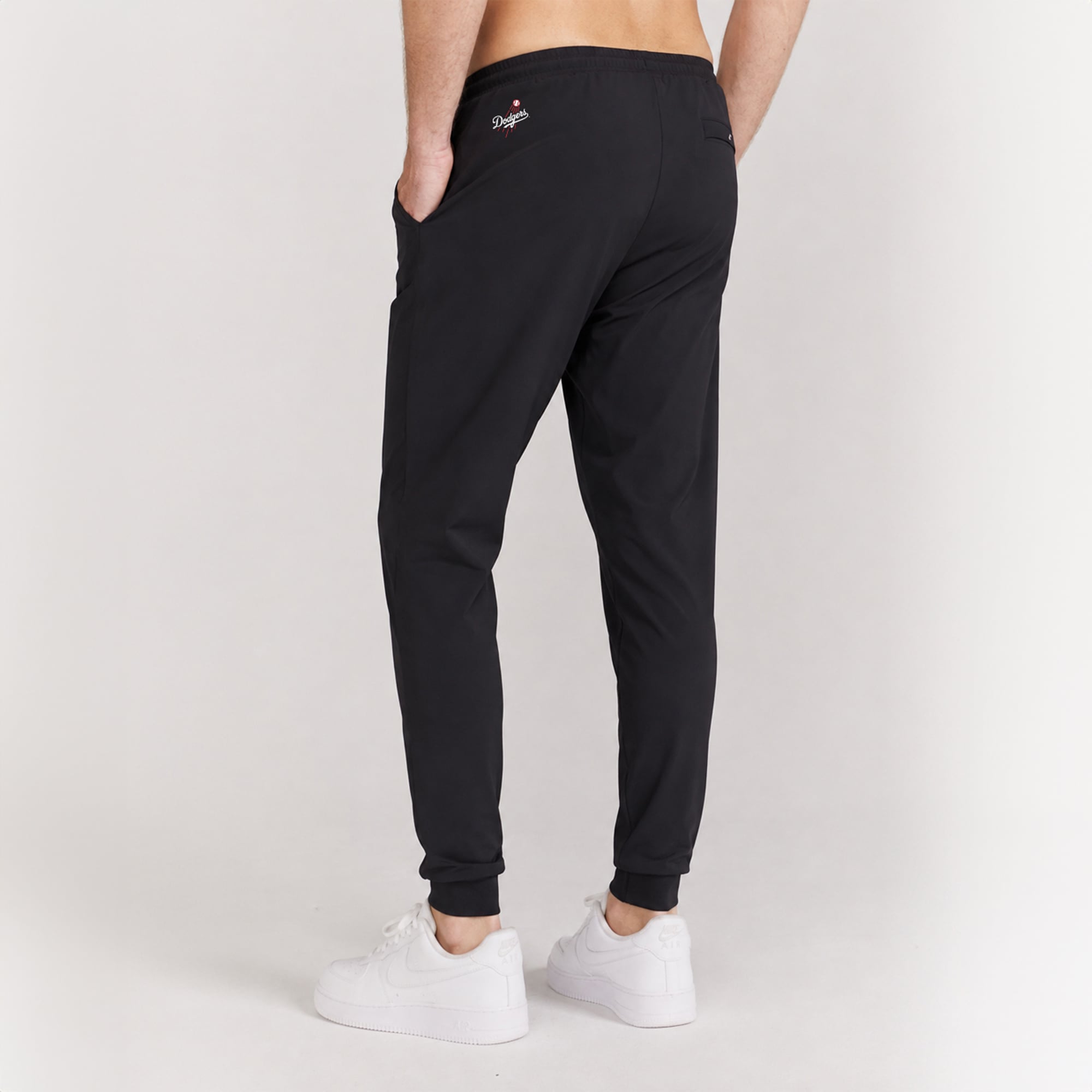Pantalon de jogging Donahue noir Redvanly pour homme, Los Angeles Dodgers