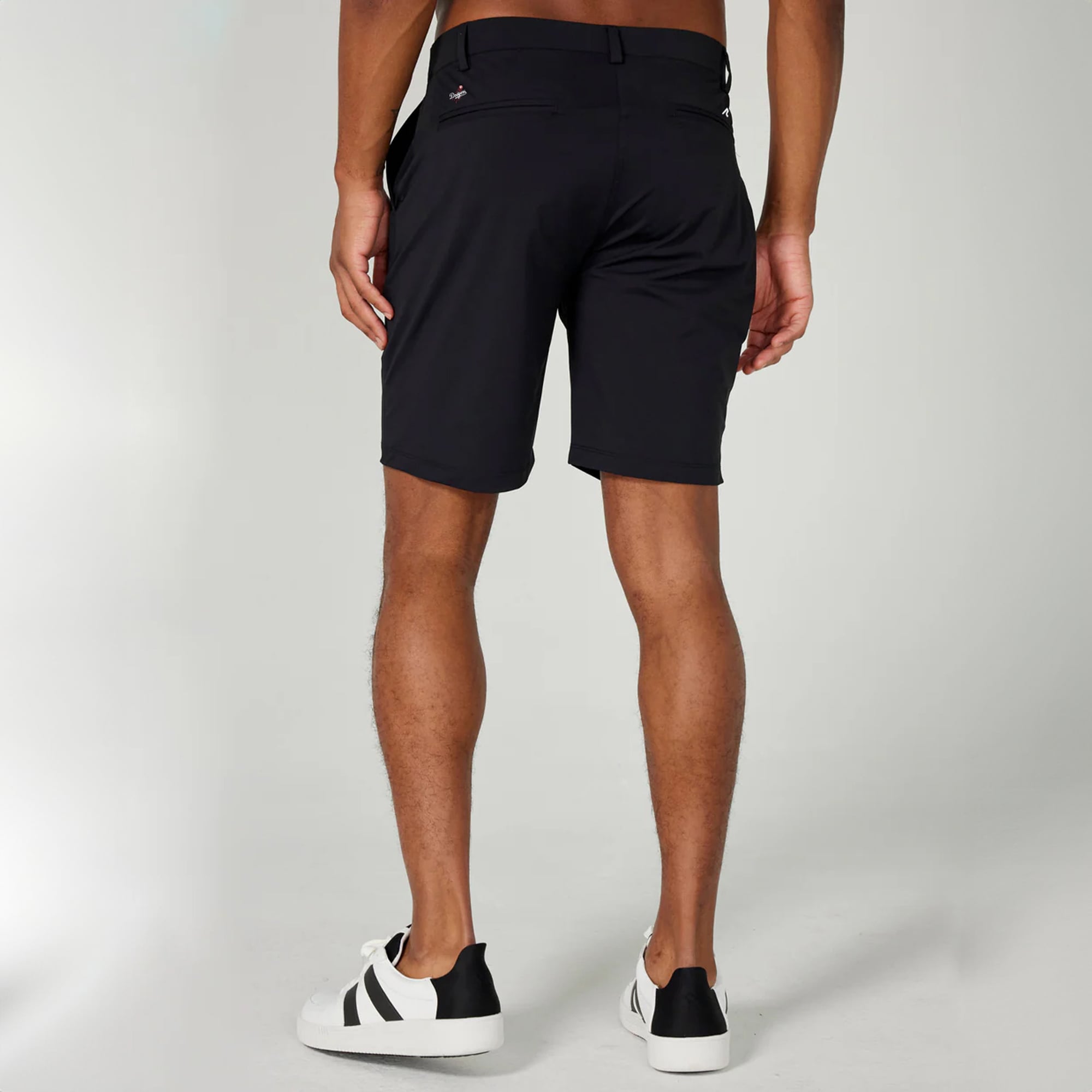 Men's Redvanly  Black Los Angeles Dodgers Hanover Pull-On Shorts