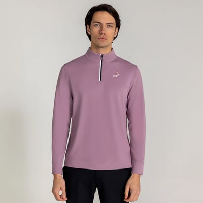  Los Angeles Dodgers Redvanly Fleet Quarter-Zip Pullover - Purple