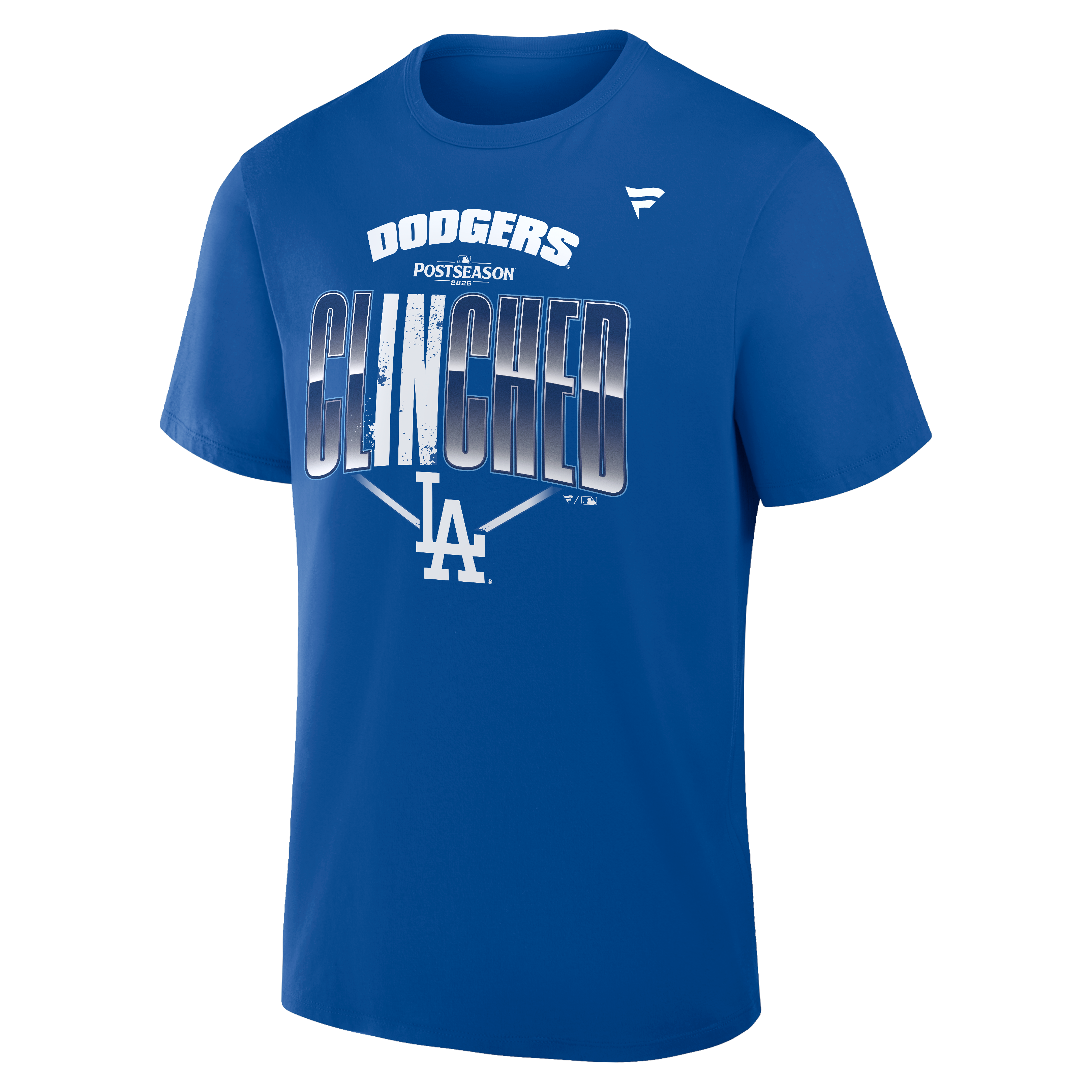T-shirt homme Royal Los Angeles Dodgers 2026 MLB Postseason Locker Room