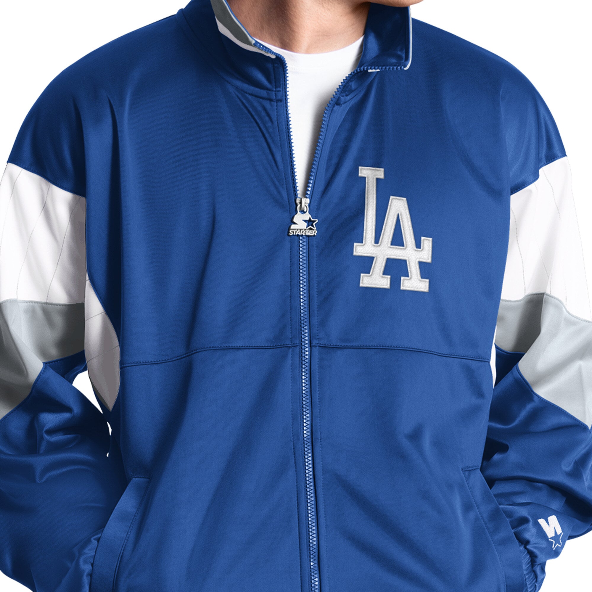 Veste de survêtement zippée intégrale Starter Royal Los Angeles Dodgers Legacy pour homme