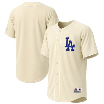 Los Angeles Dodgers Stitches Fashion Jersey - Cream