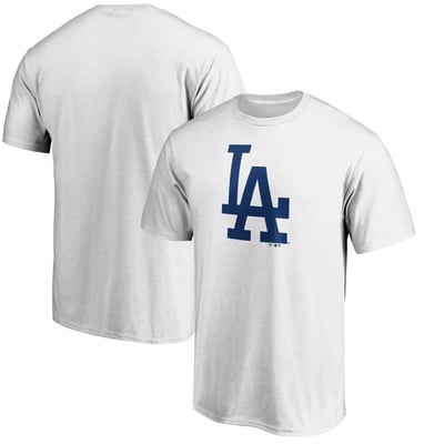  Los Angeles Dodgers Official Logo T-Shirt - White