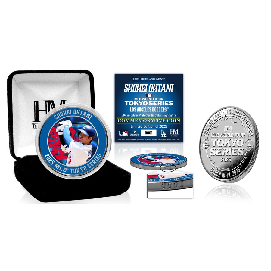 受注商品】The Highland Mint MLB TOKYO SERIES 東京シリーズ 開幕戦 