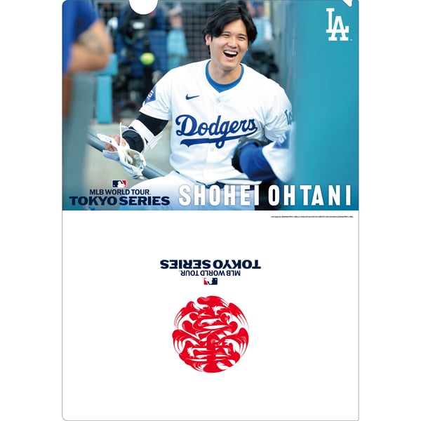 ドジャース 大谷翔平 MLB TOKYO SERIES クリアファイルセット B