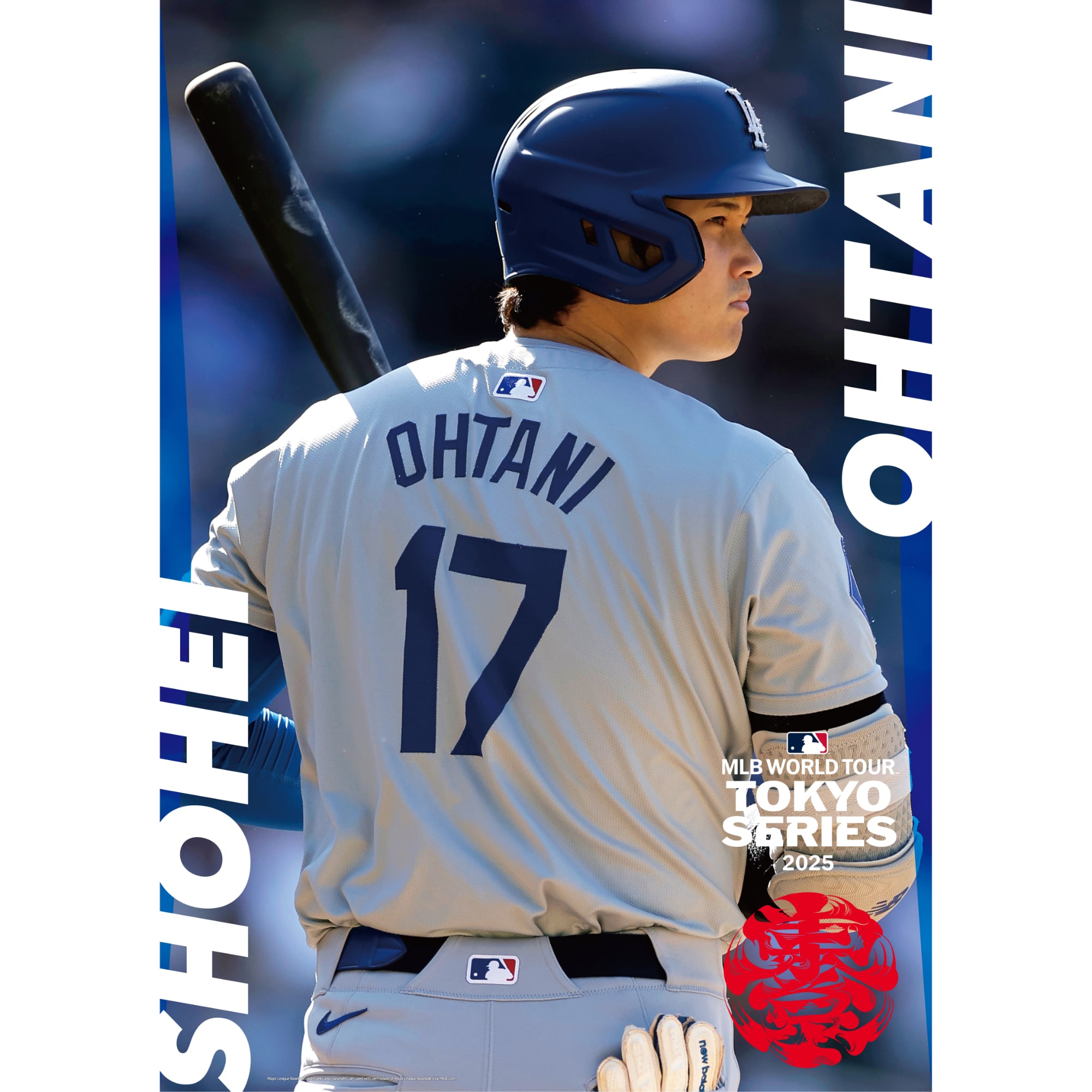 ドジャース 大谷翔平 MLB TOKYO SERIES 東京シリーズ 開幕戦 ポスター A