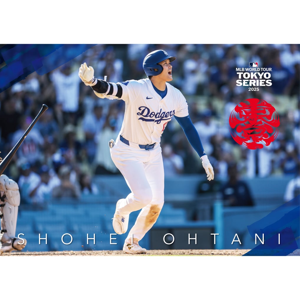 ドジャース 大谷翔平 MLB TOKYO SERIES 東京シリーズ 開幕戦 ポスター B