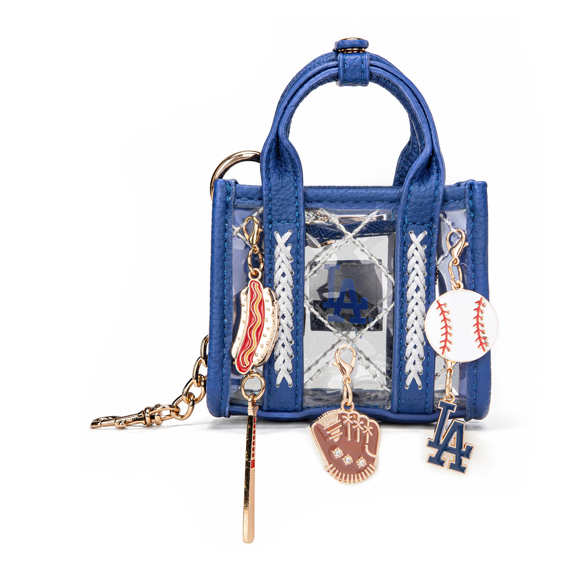 Porte-clés transparent Montana West Los Angeles Dodgers