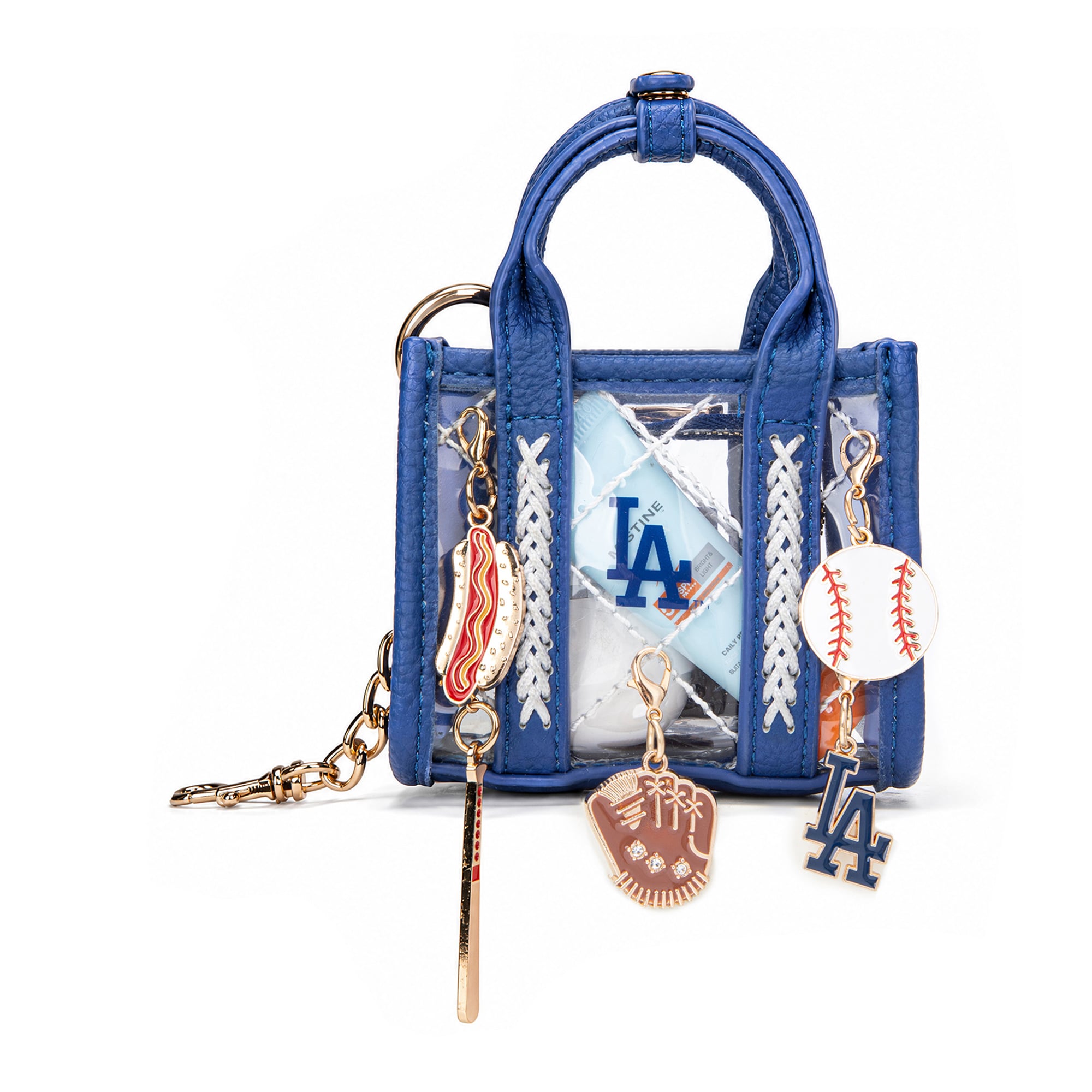 Porte-clés transparent Montana West Los Angeles Dodgers