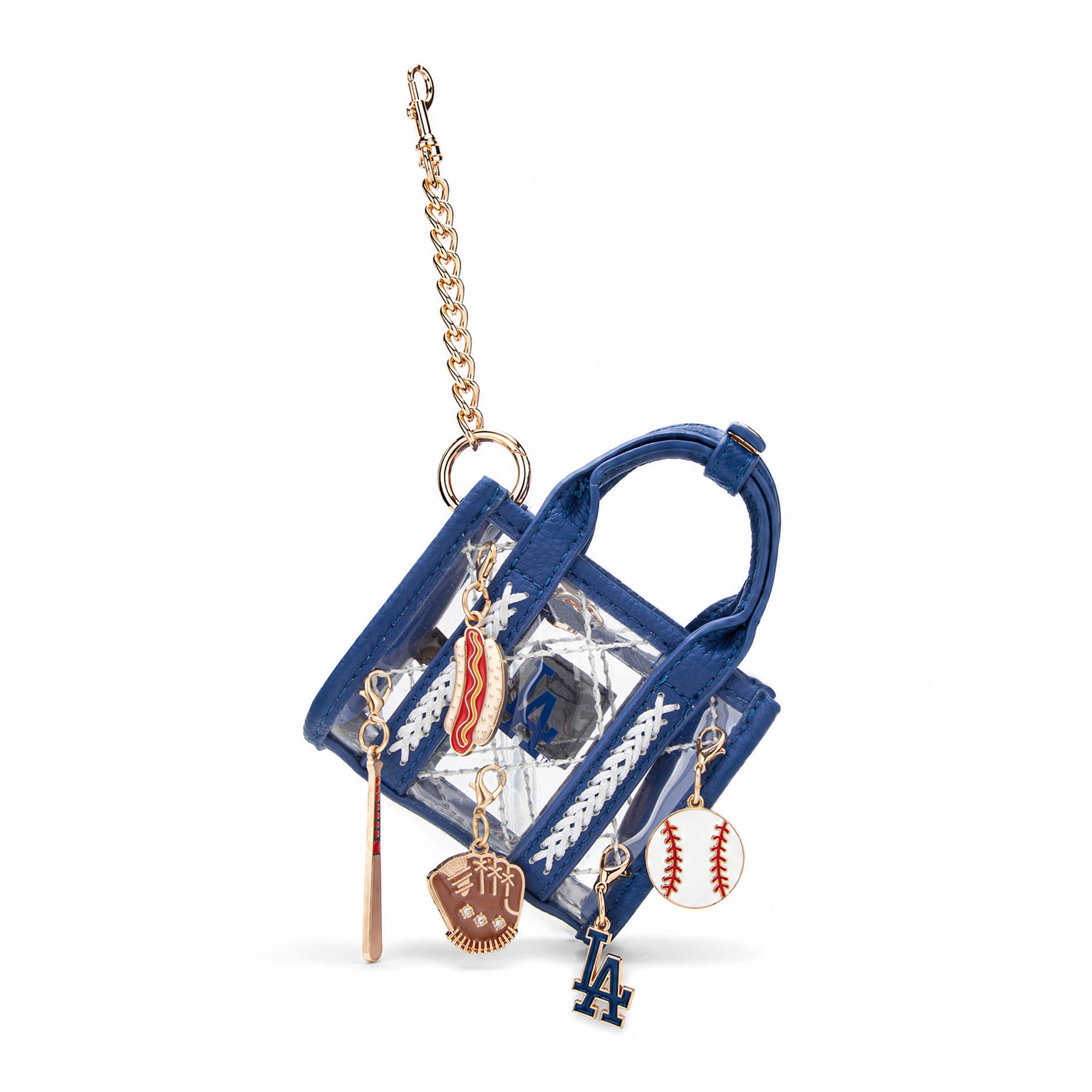 Porte-clés transparent Montana West Los Angeles Dodgers