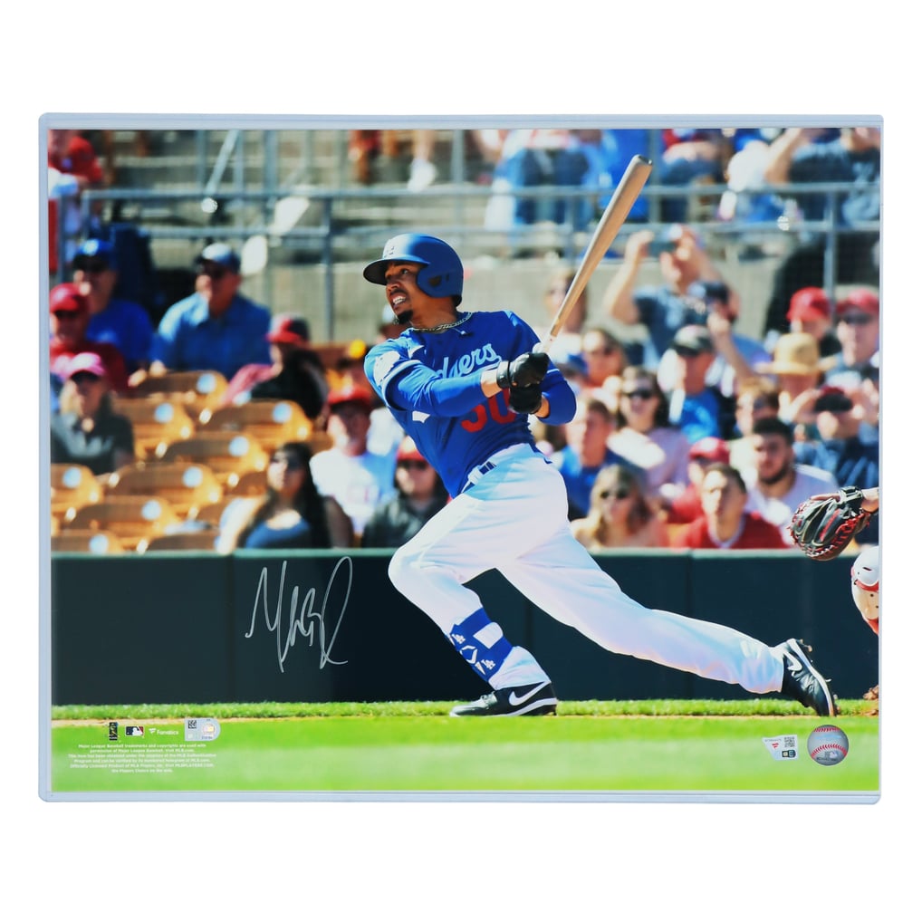 Fanatics Authentic ドジャース ムーキー・ベッツ 直筆サイン入り 16 