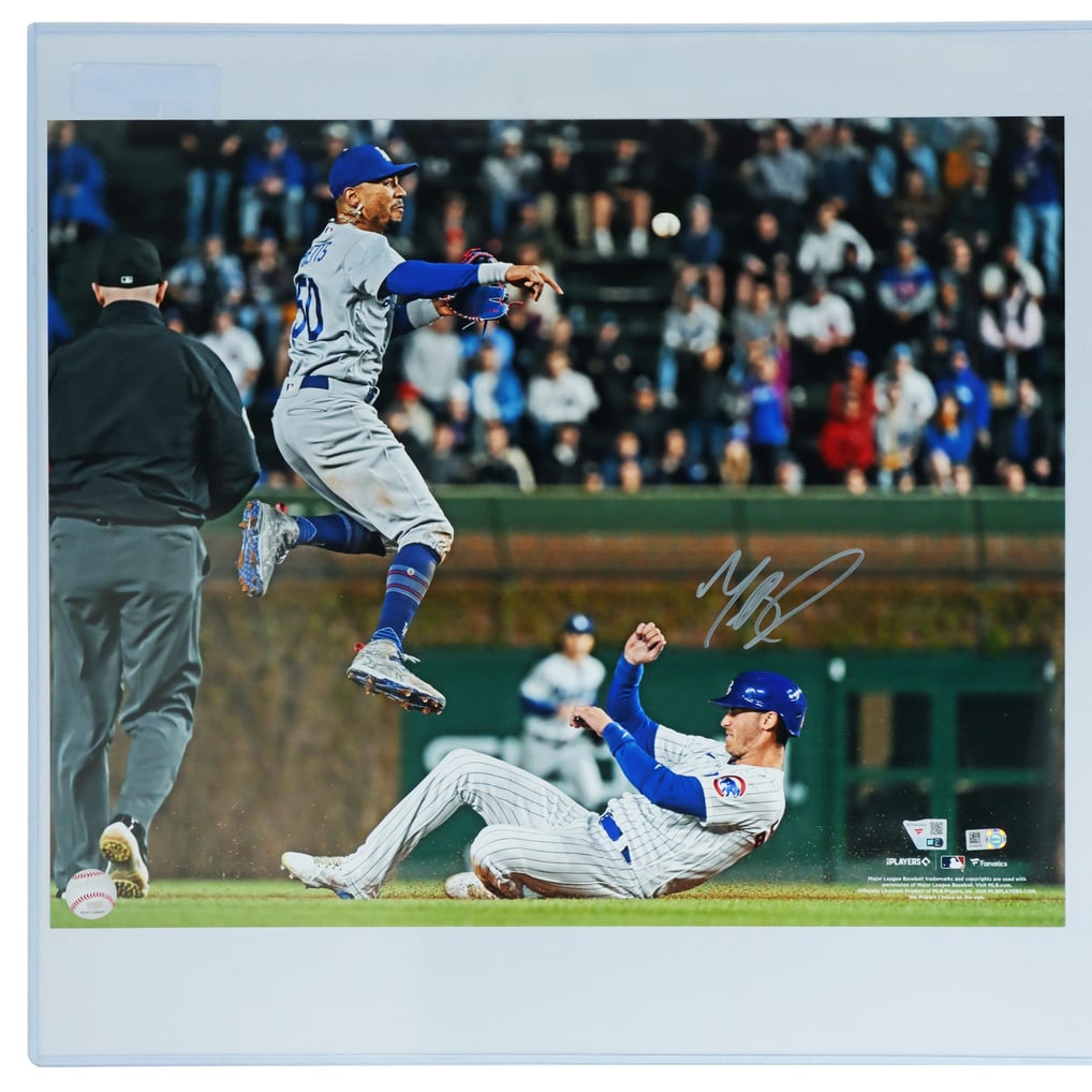 Fanatics Authentic ドジャース ムーキー・ベッツ 直筆サイン入り 16 