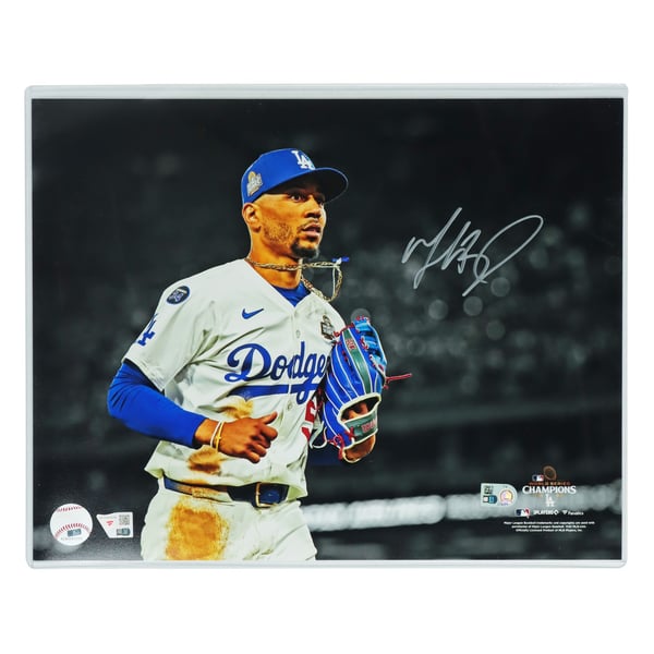 Fanatics Authentic ドジャース ムーキー・ベッツ 直筆サイン入り 2024 