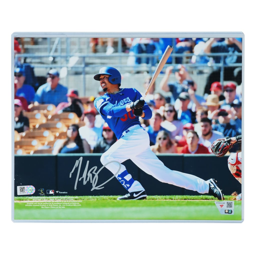 Fanatics Authentic ドジャース ムーキー・ベッツ 直筆サイン入り 8 